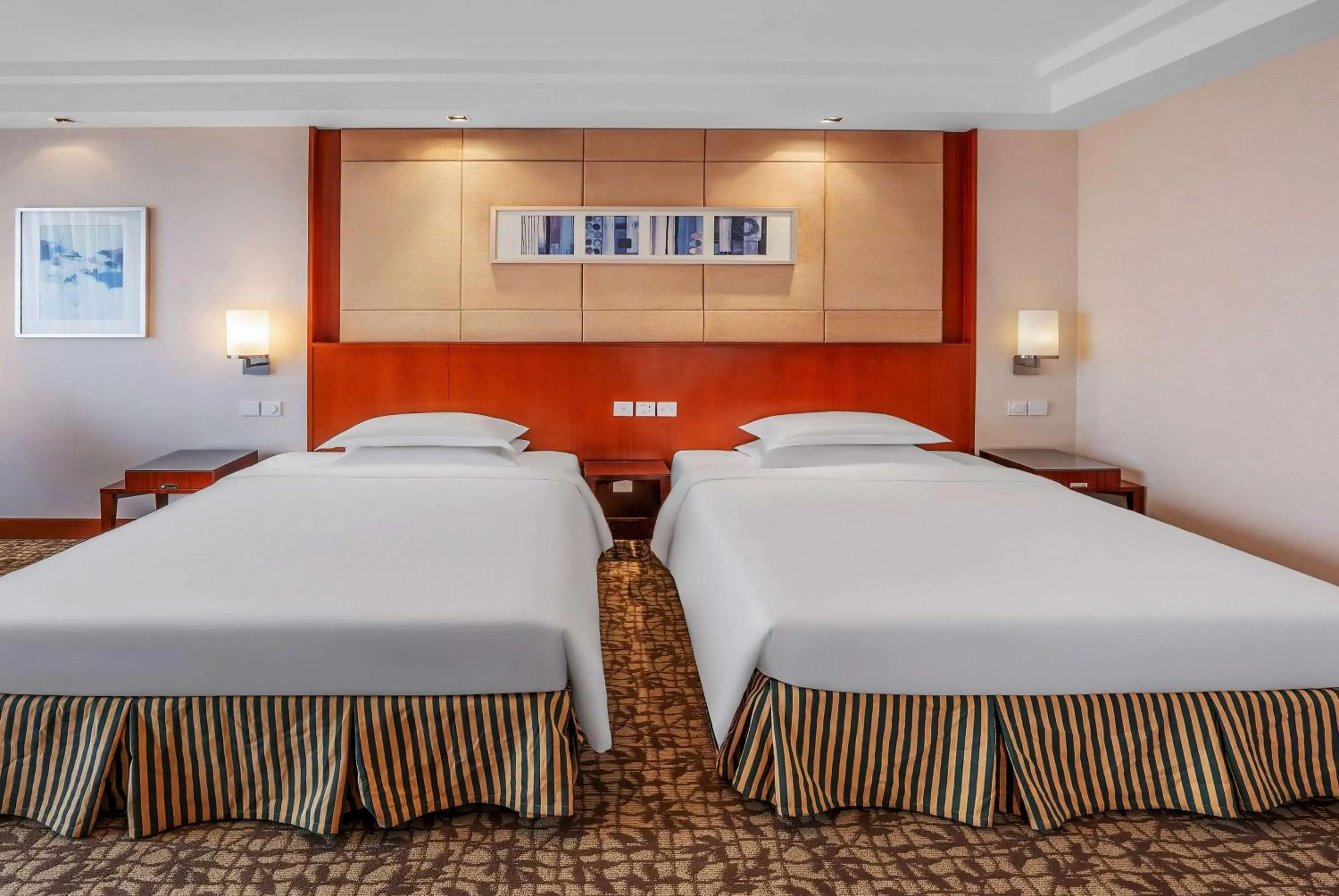 Photo of the whole room, Bed in Ramada Beijing North