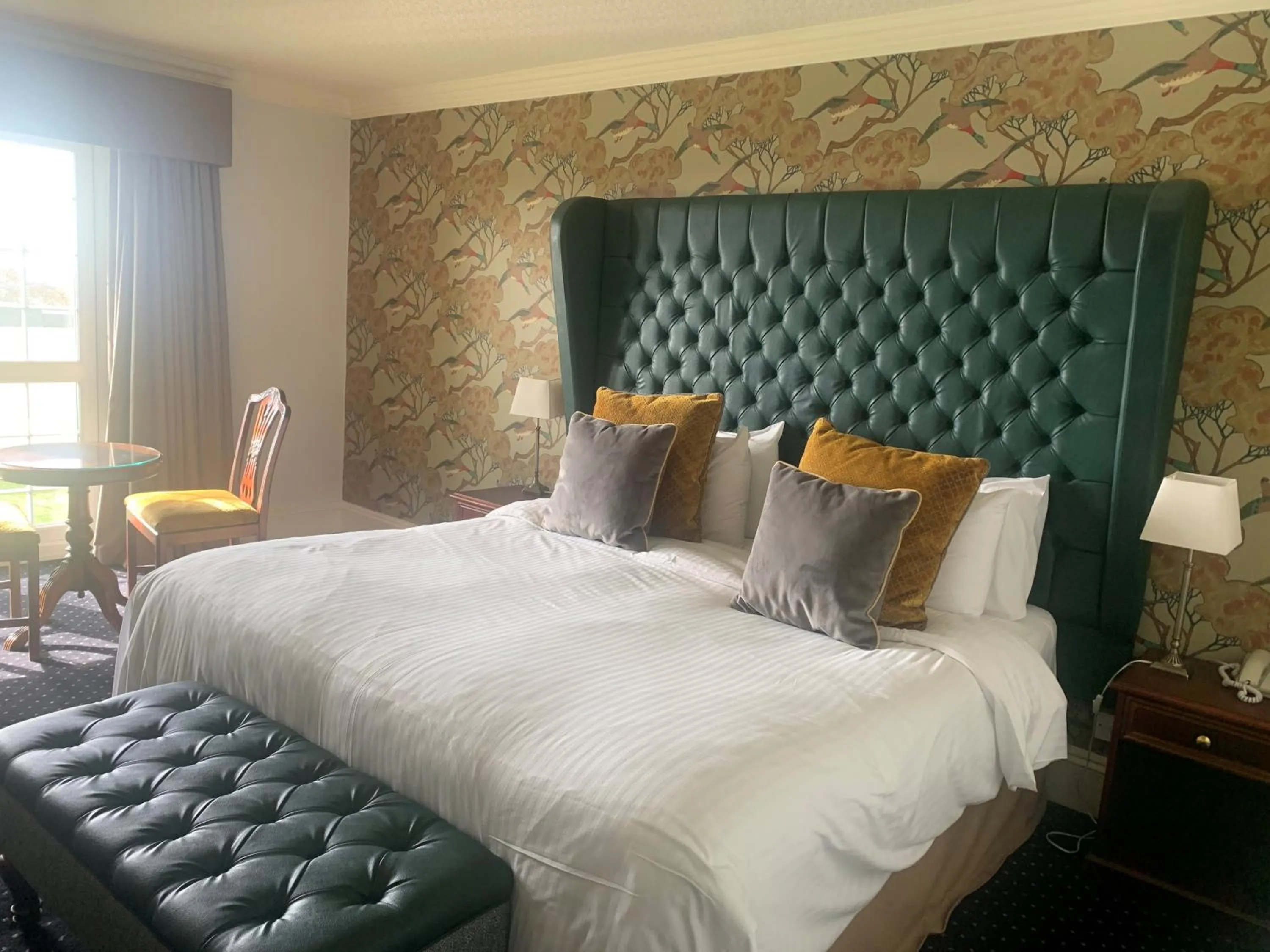 Bed in New House Country Hotel