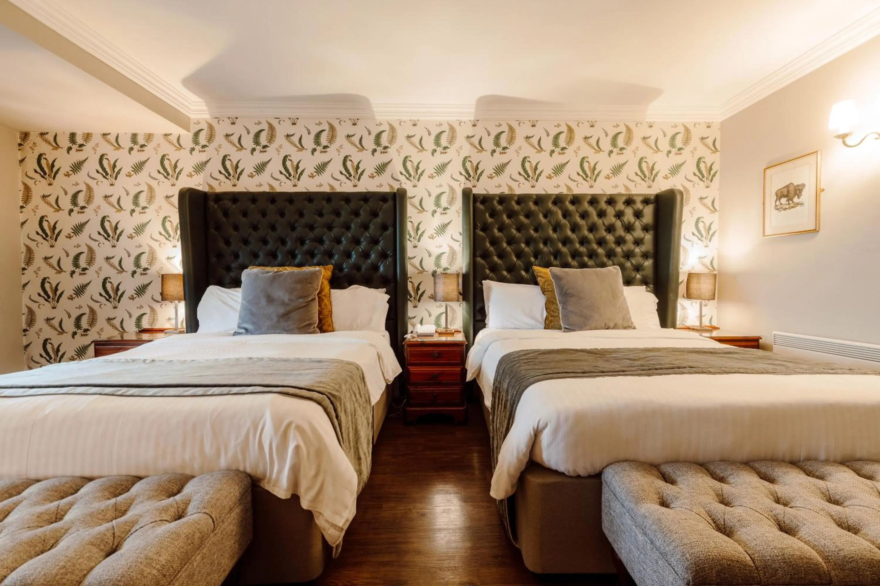 Bed in New House Country Hotel