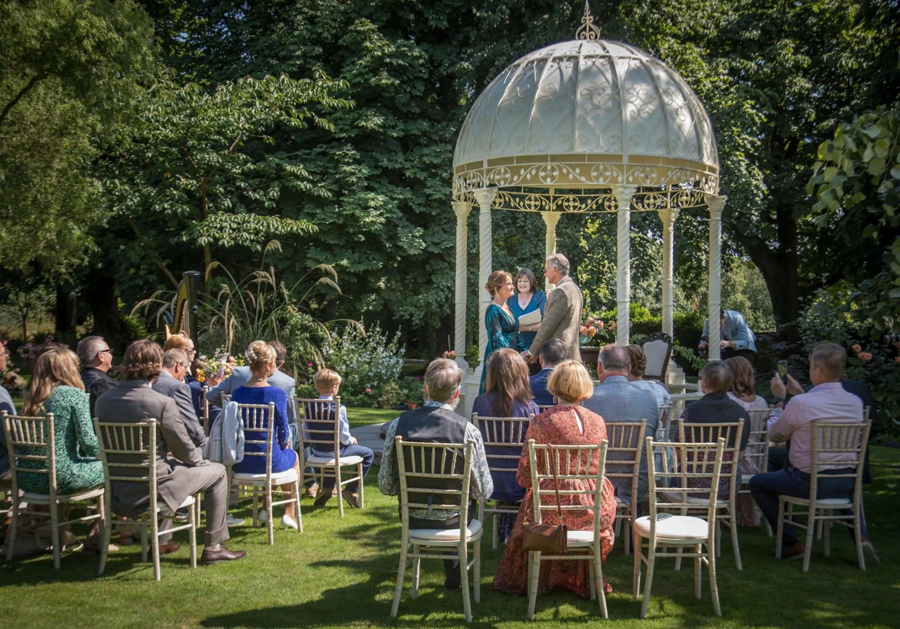 Garden in Plas Dinas Country House