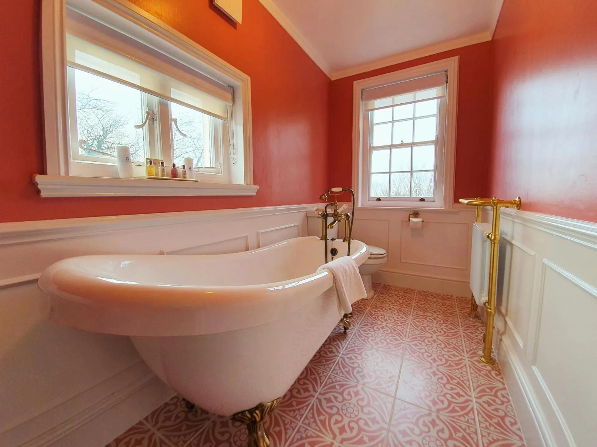 Bathroom in Plas Dinas Country House