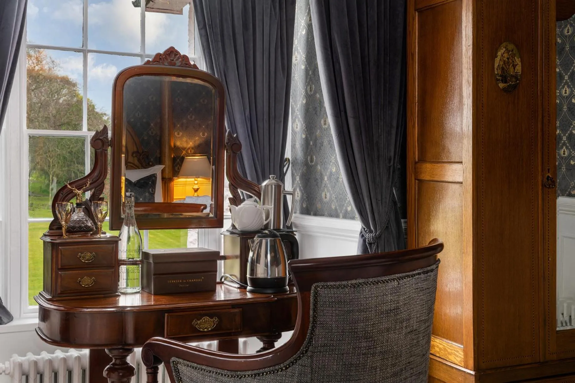 Bedroom in Plas Dinas Country House