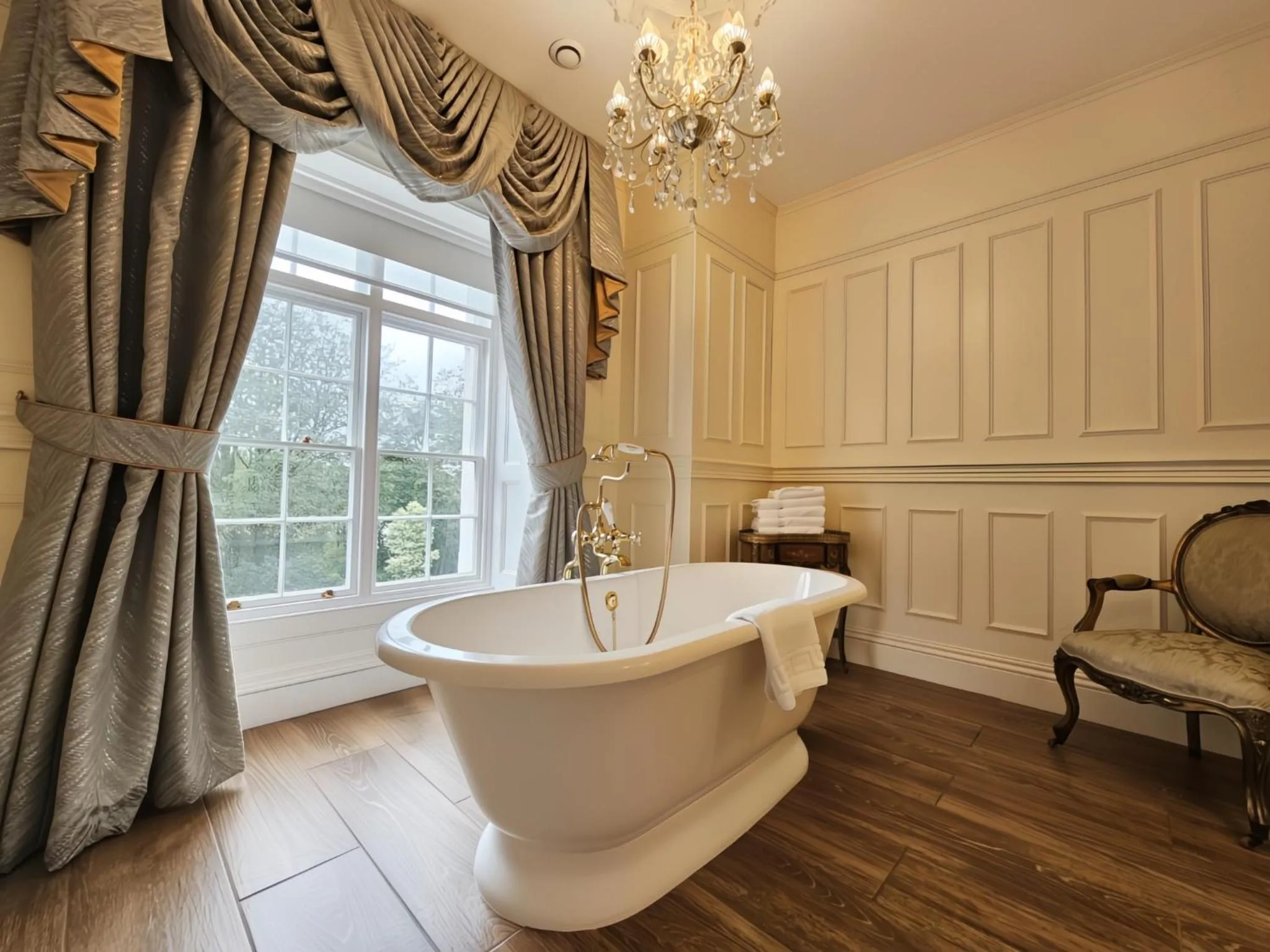 Bathroom in Plas Dinas Country House