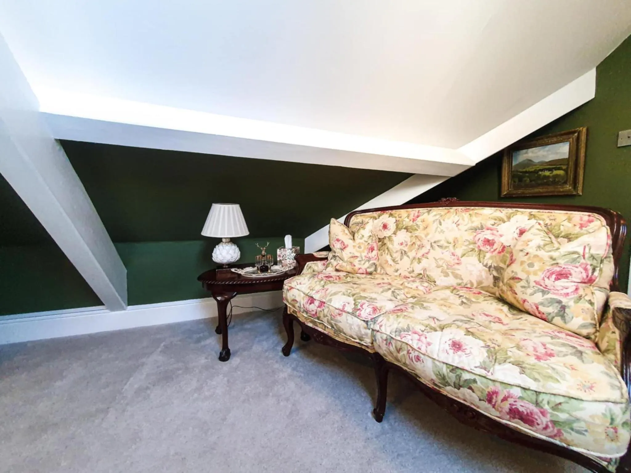 Seating area in Plas Dinas Country House