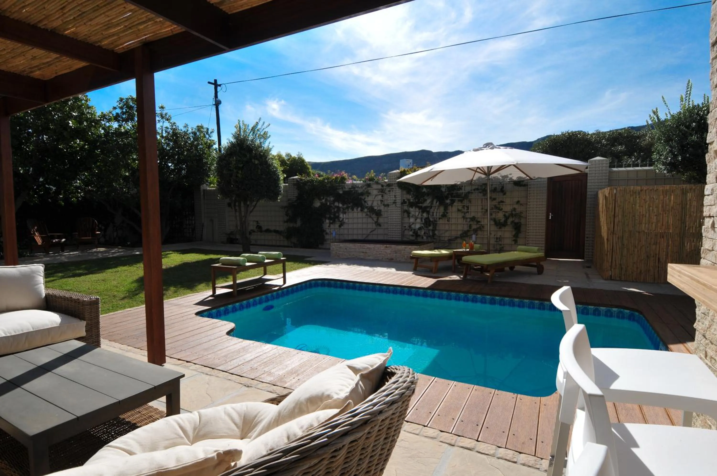 Garden in Bamboo Guest House