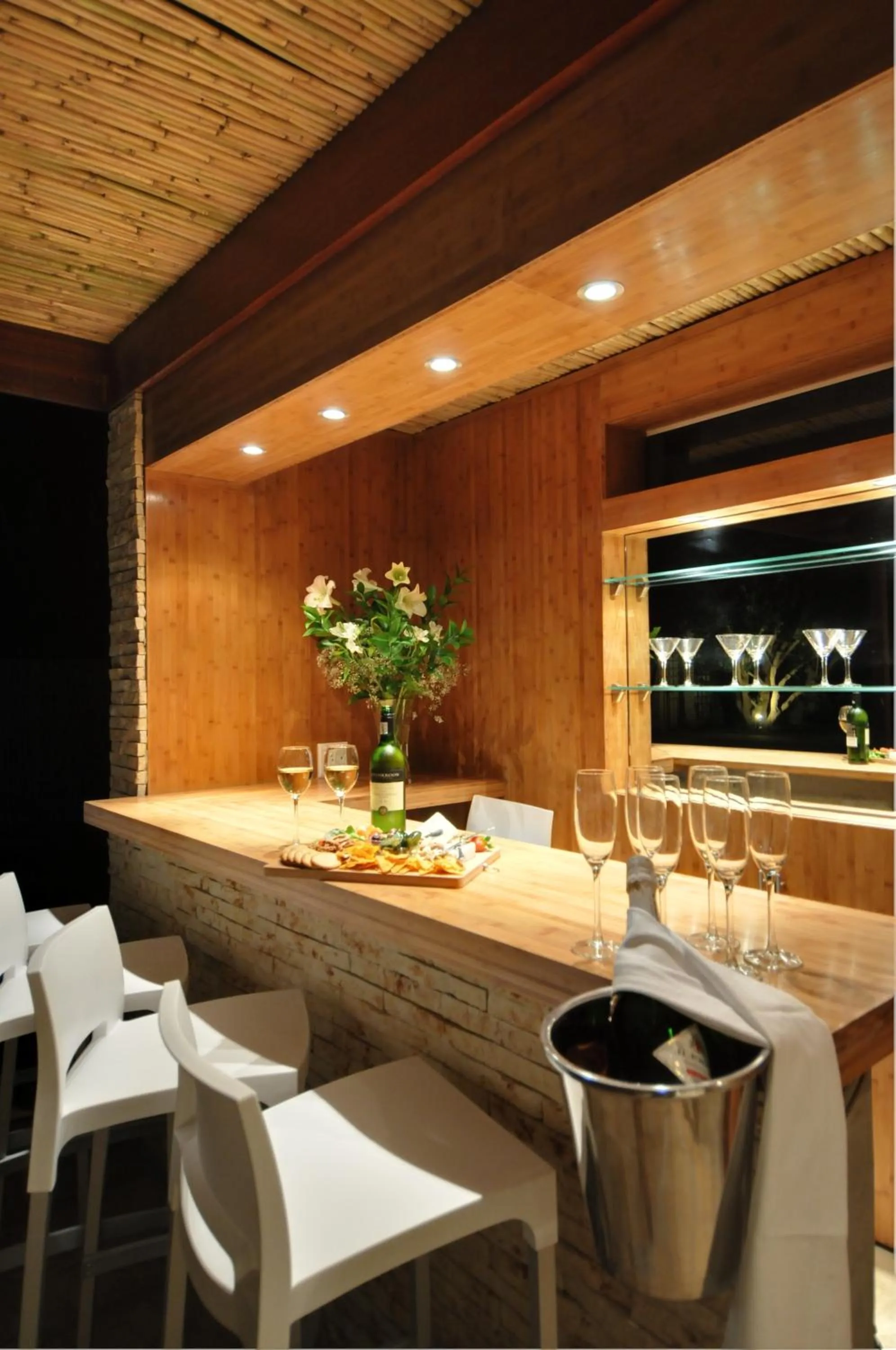 Drinks in Bamboo Guest House