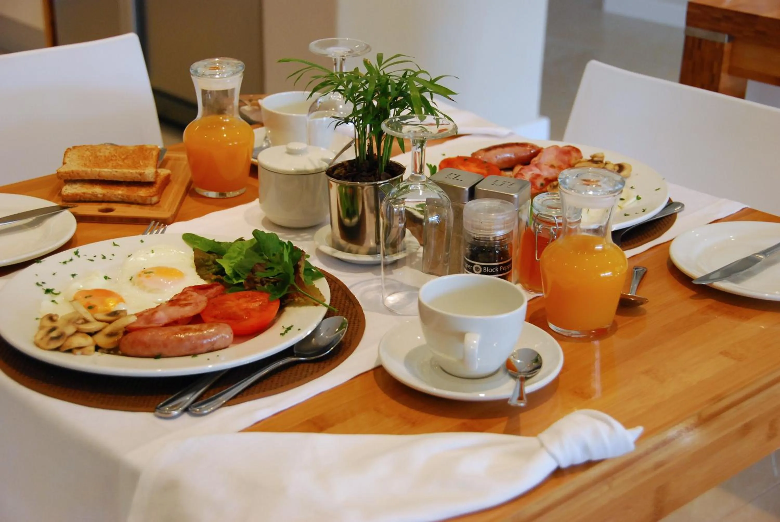Food in Bamboo Guest House
