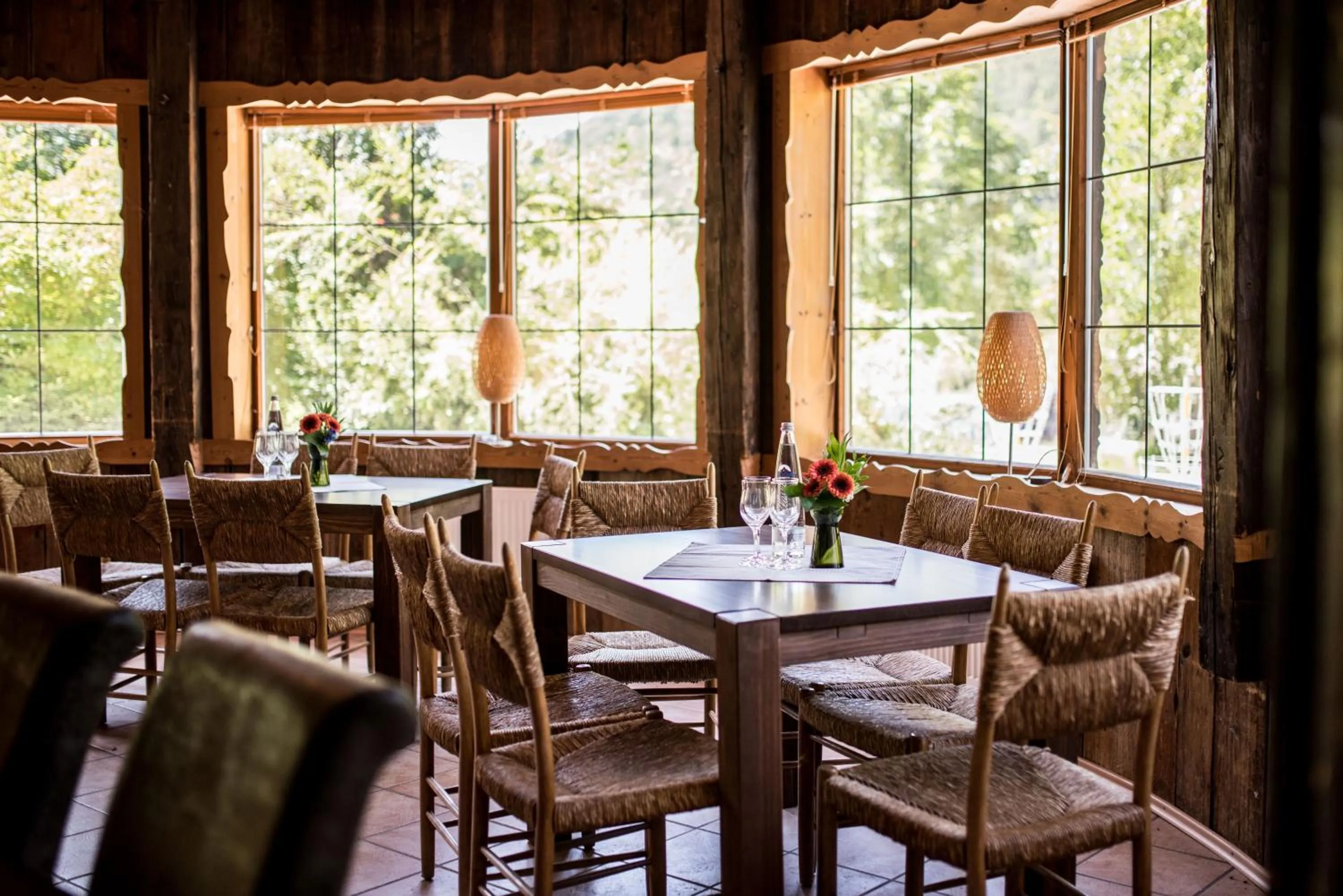 Communal lounge/ TV room in Pension Almhof Baumgarten