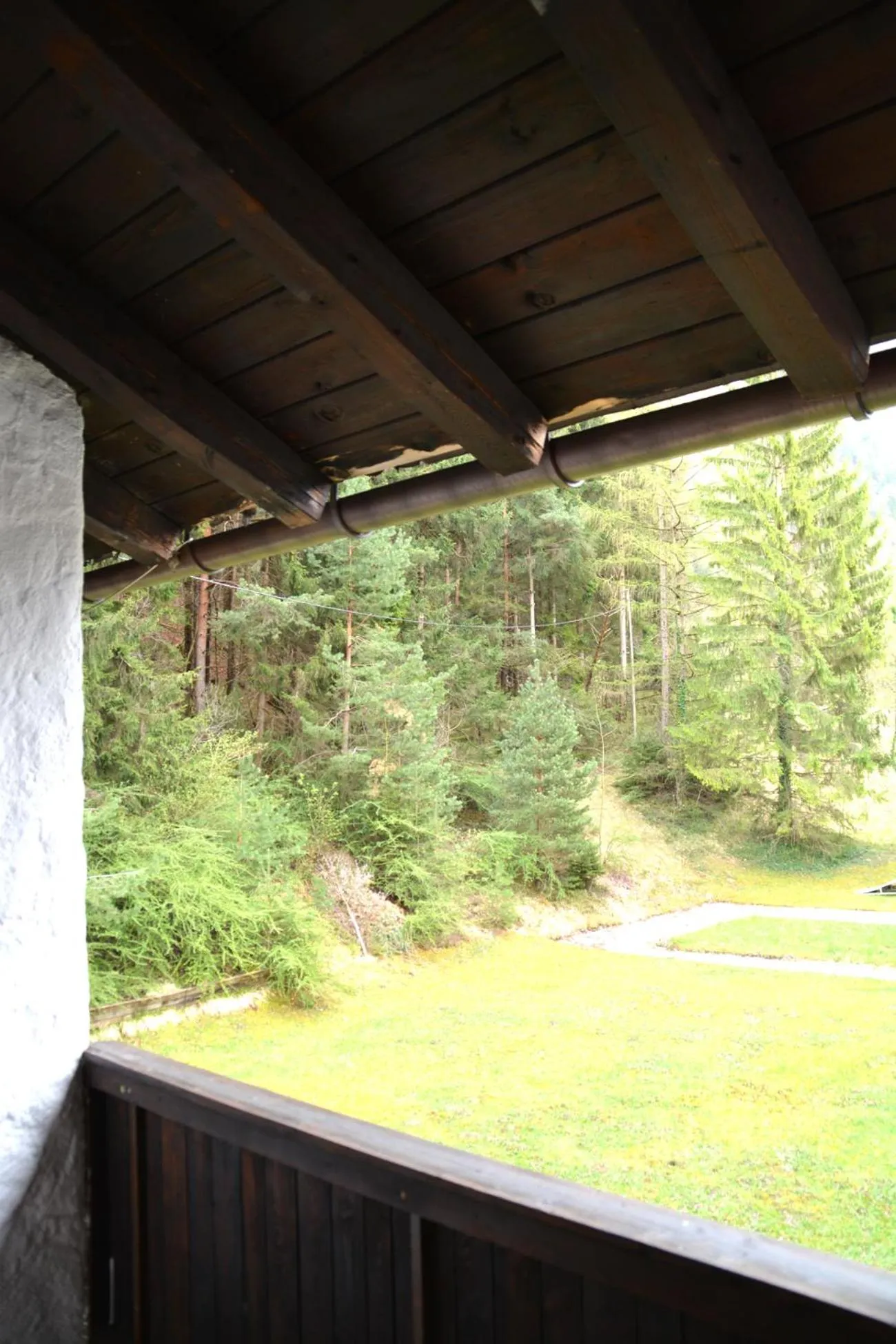Balcony/Terrace in Pension Almhof Baumgarten