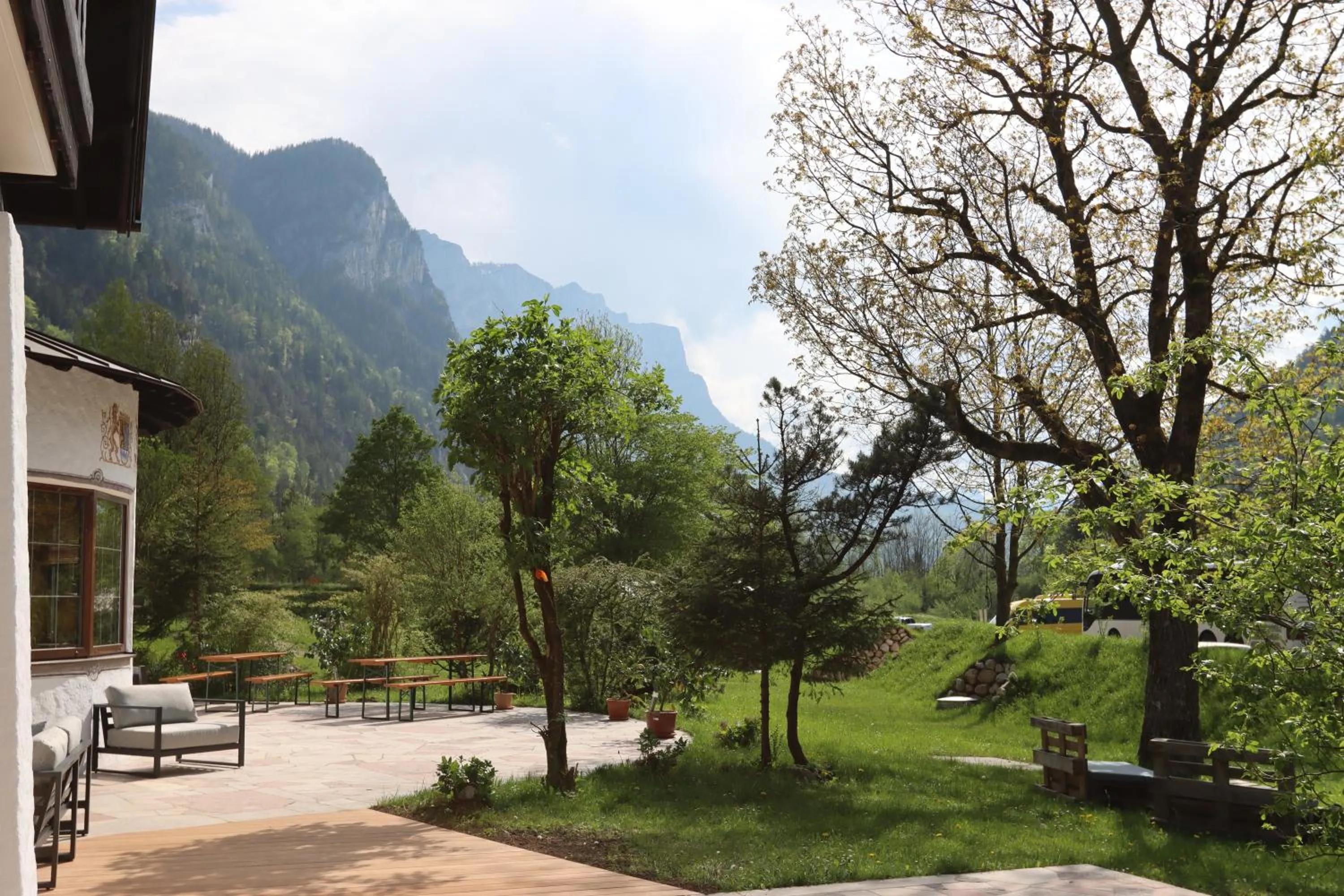 Spring in Pension Almhof Baumgarten