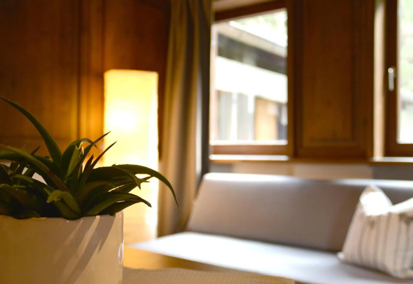 Living room, Bed in Pension Almhof Baumgarten