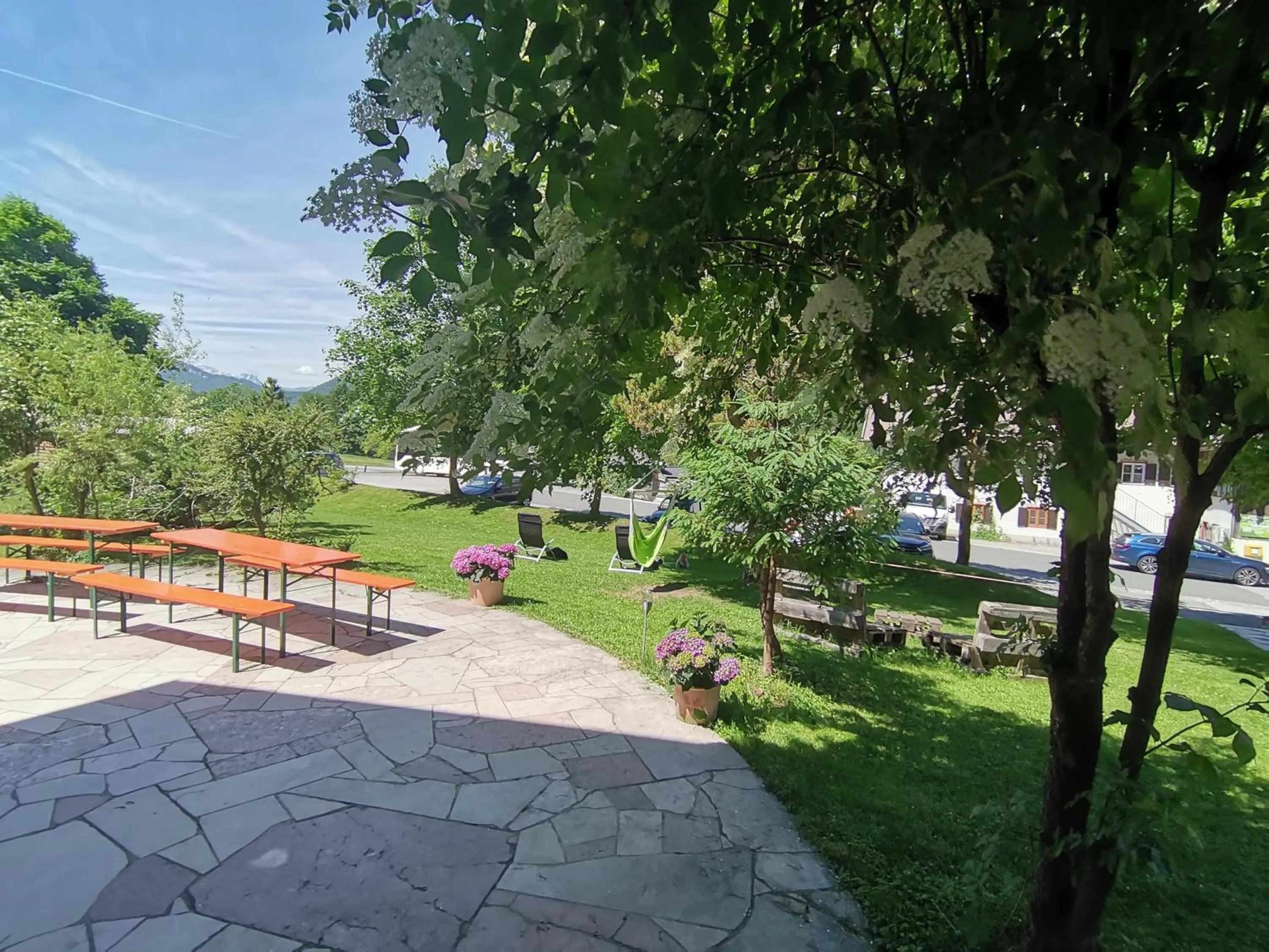 Spring in Pension Almhof Baumgarten