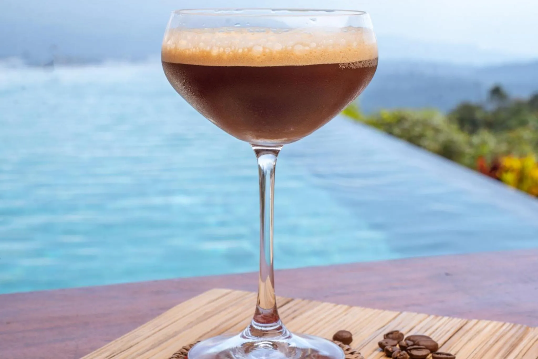 Drinks in Munduk Moding Plantation Nature Resort