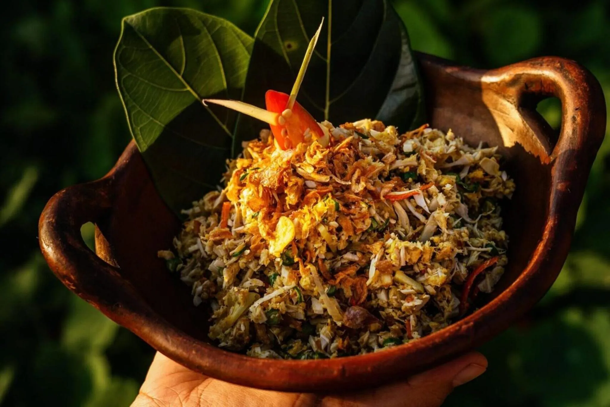 Food in Munduk Moding Plantation Nature Resort