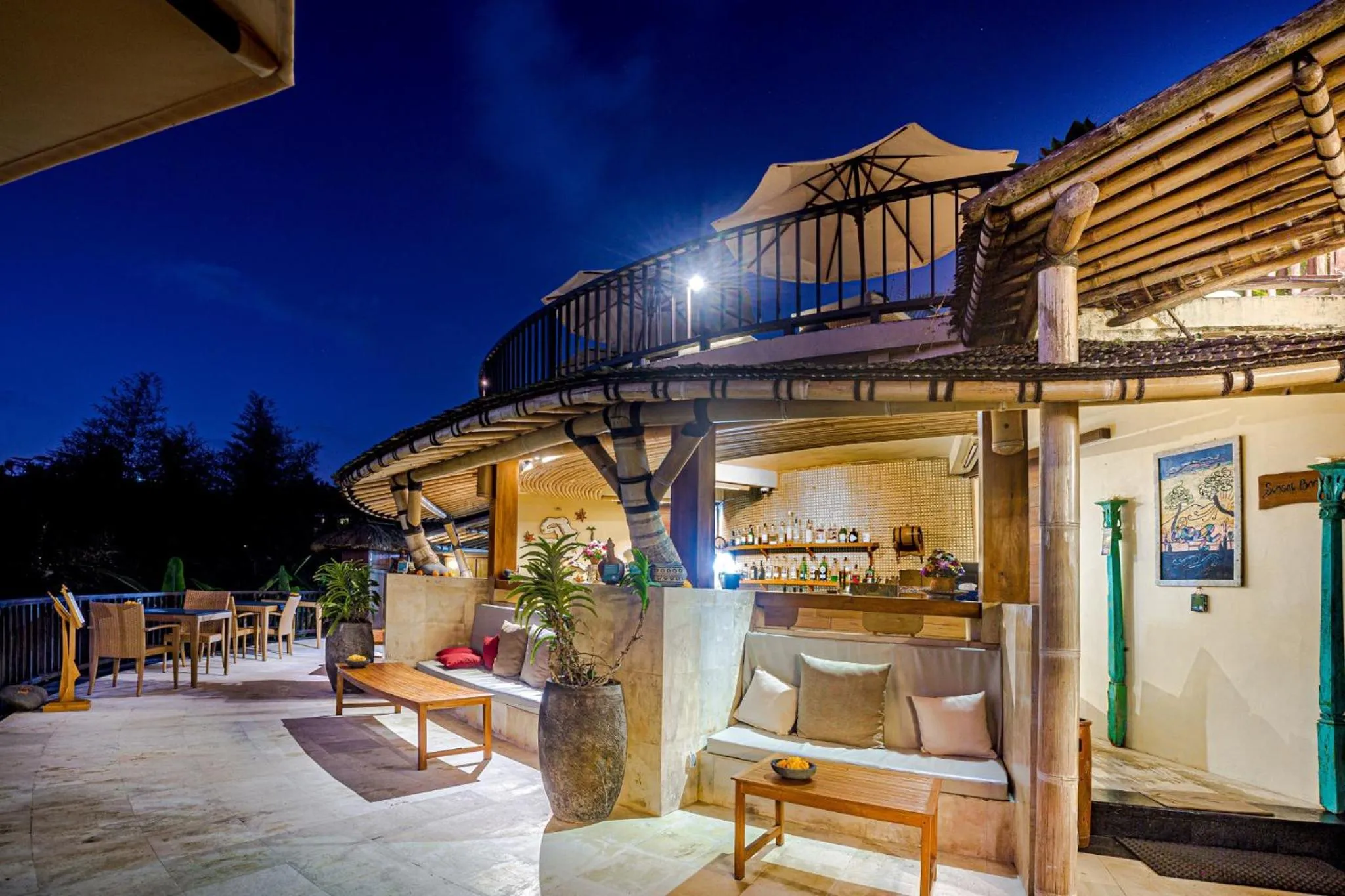 Lounge or bar in Munduk Moding Plantation Nature Resort