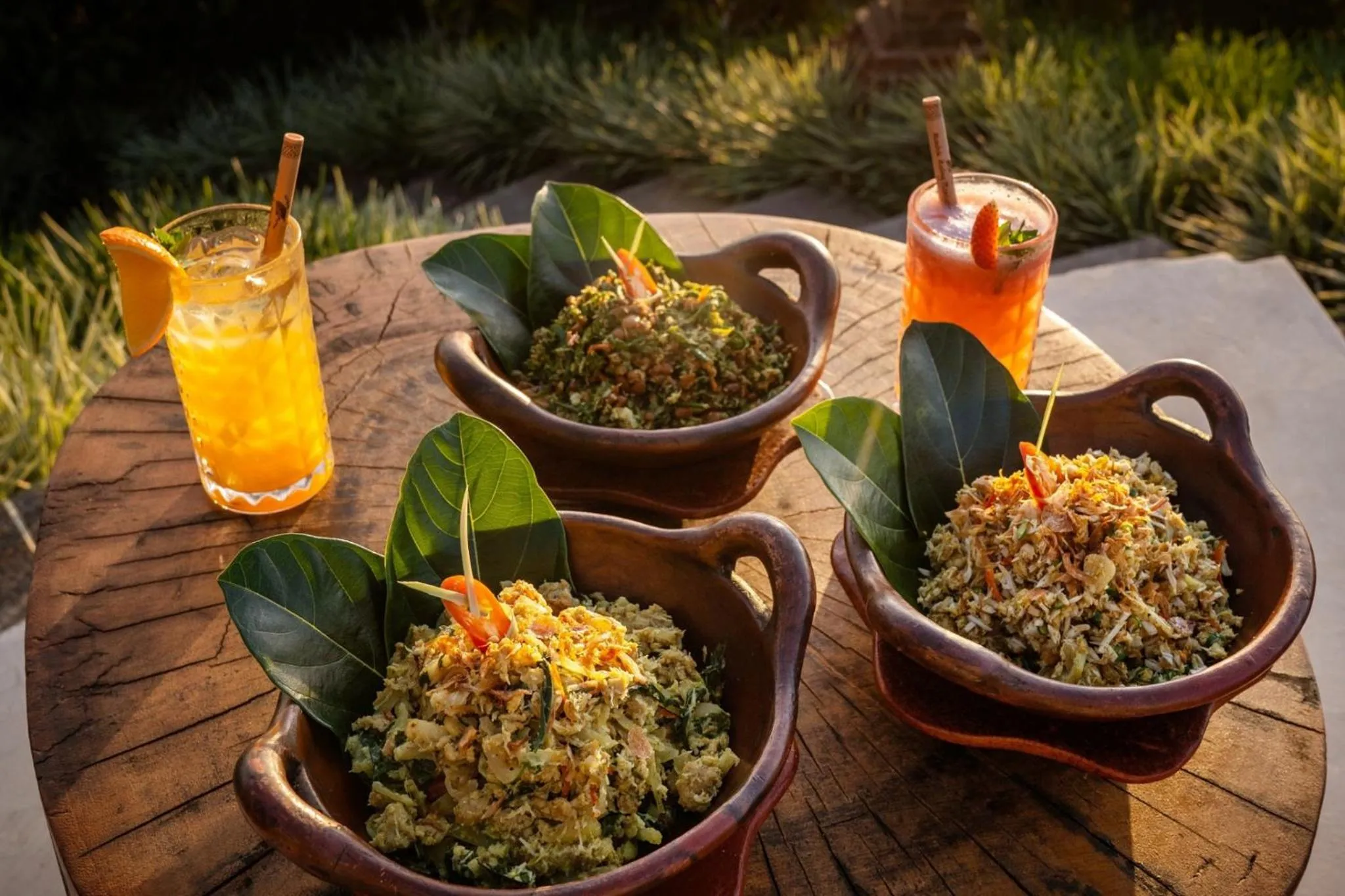 Food in Munduk Moding Plantation Nature Resort