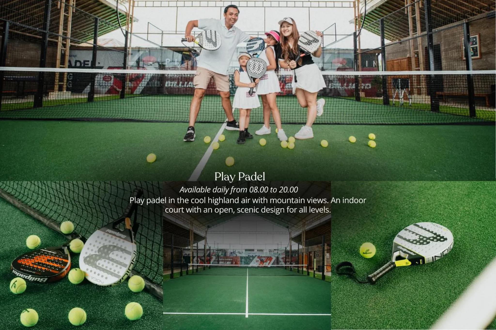 Sports in Munduk Moding Plantation Nature Resort