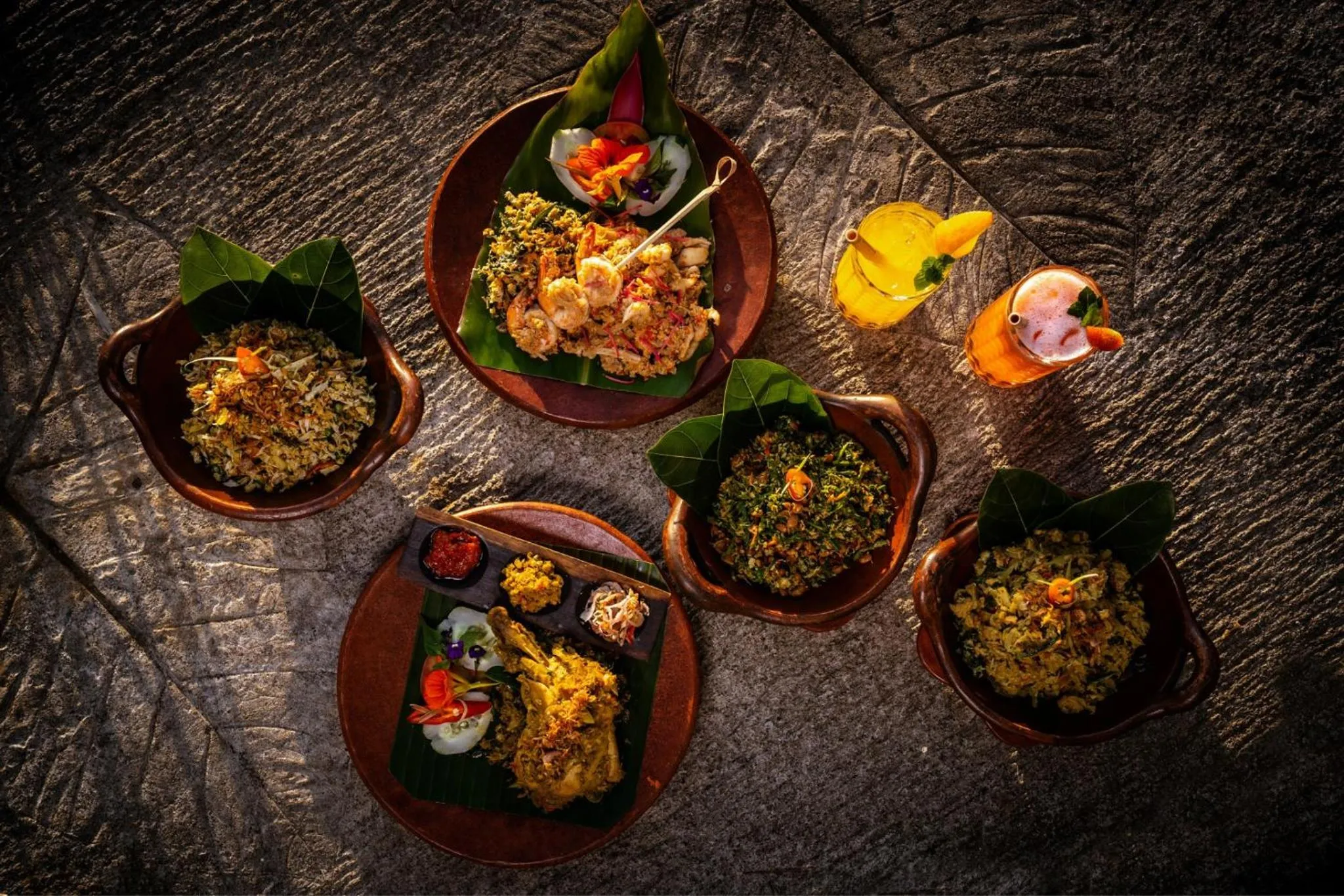 Food in Munduk Moding Plantation Nature Resort