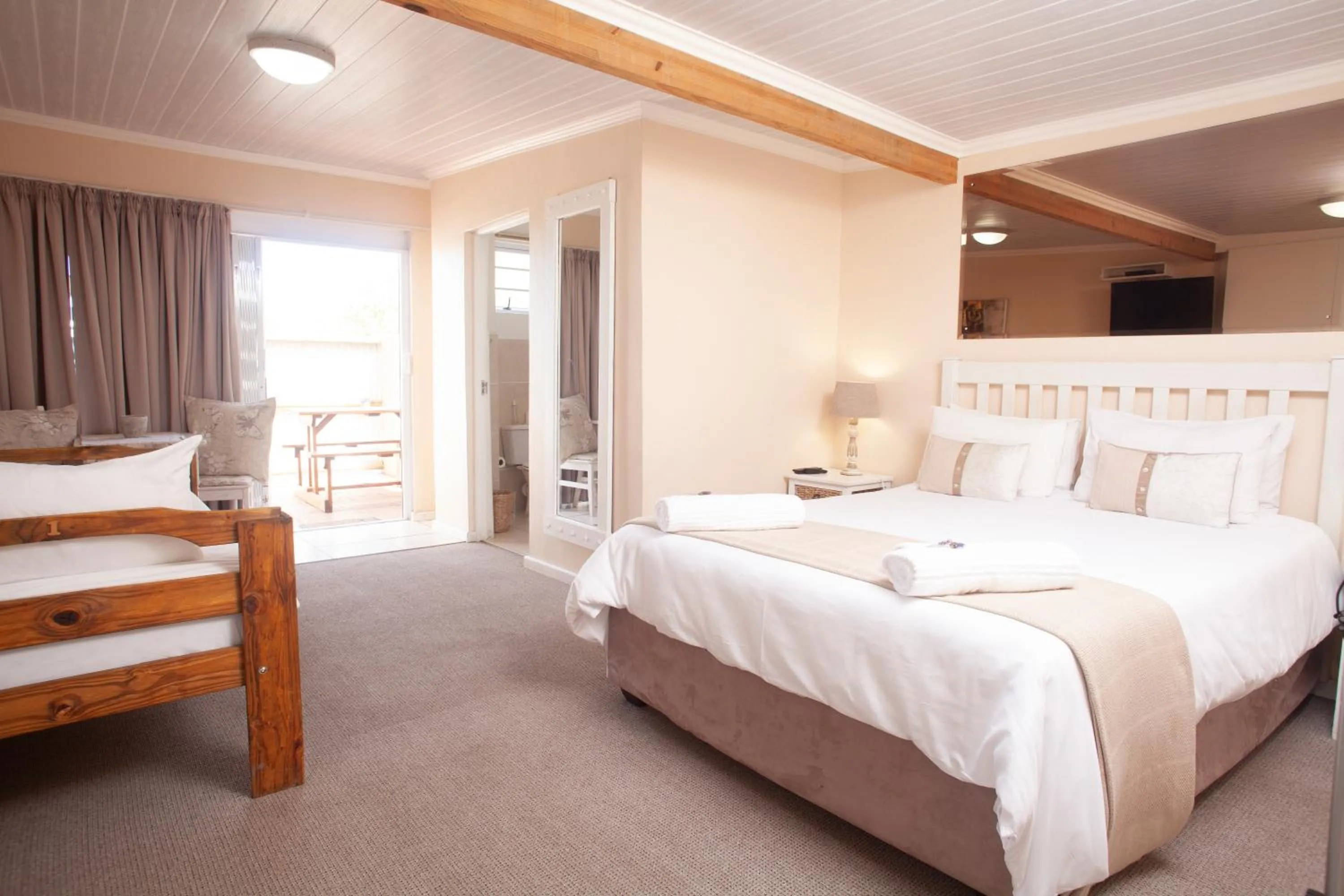 Property building, Bed in Masada Guest House