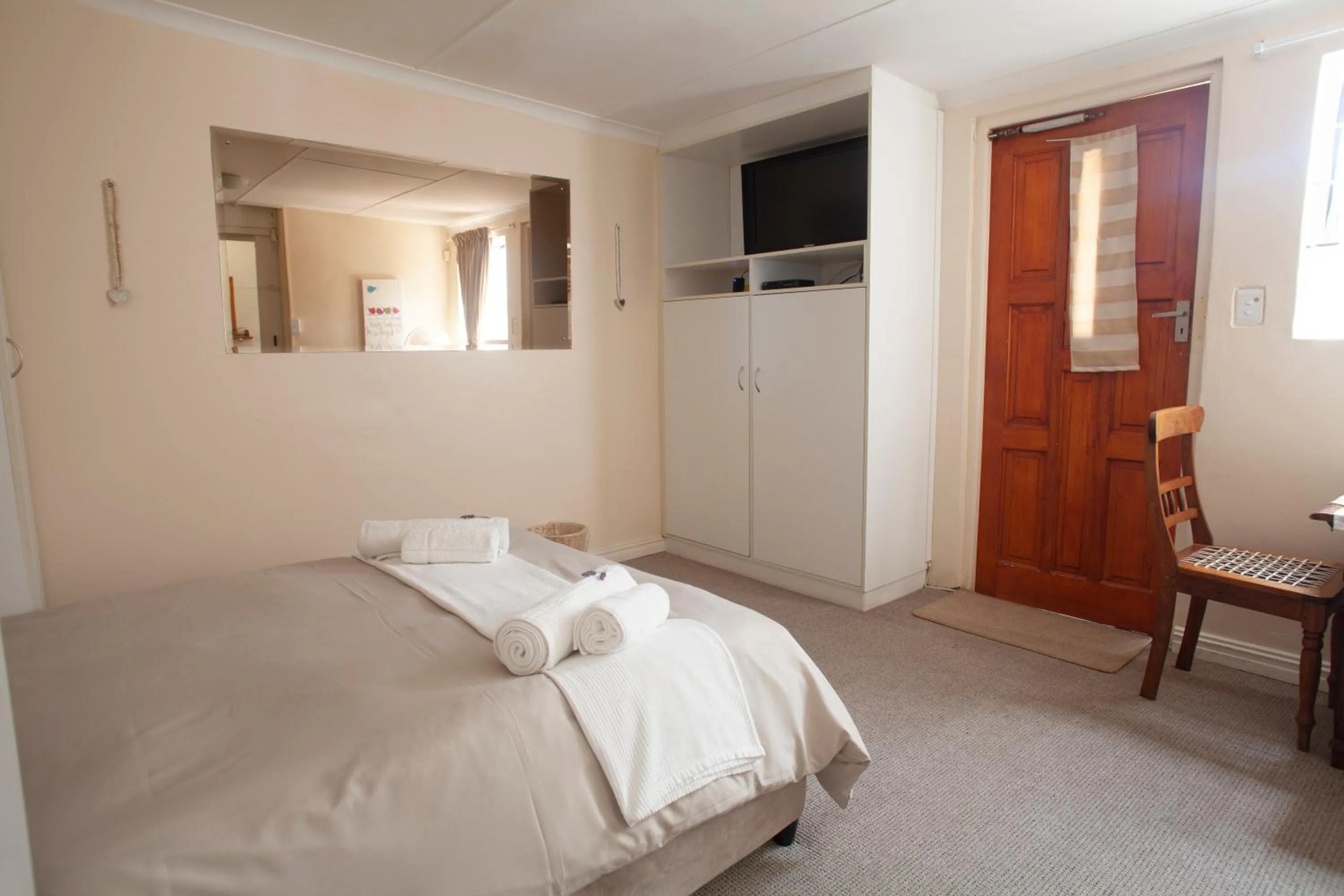 Decorative detail, Bed in Masada Guest House
