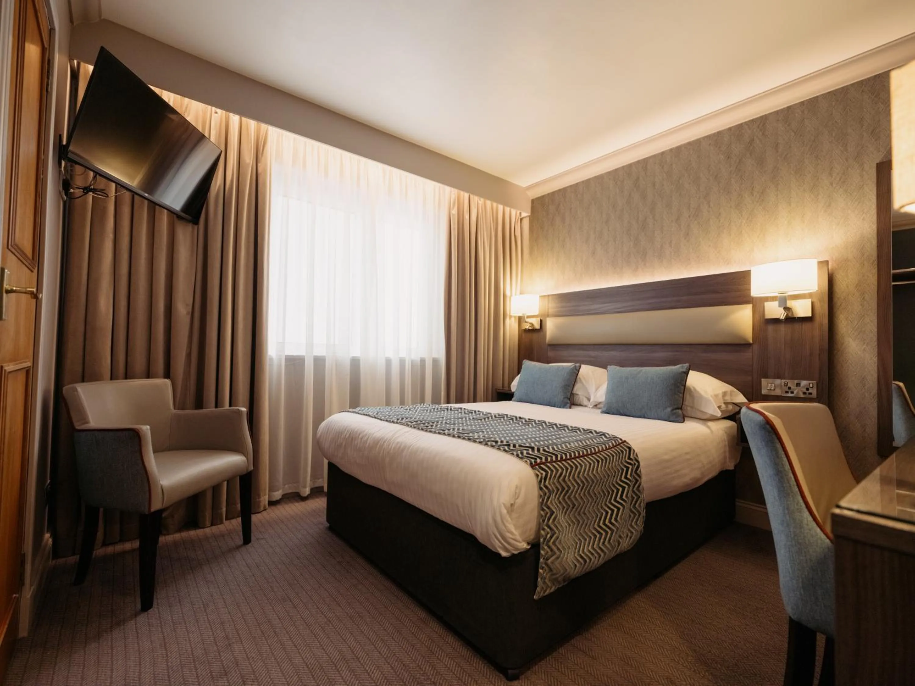 Bed in The Angus Hotel & Spa