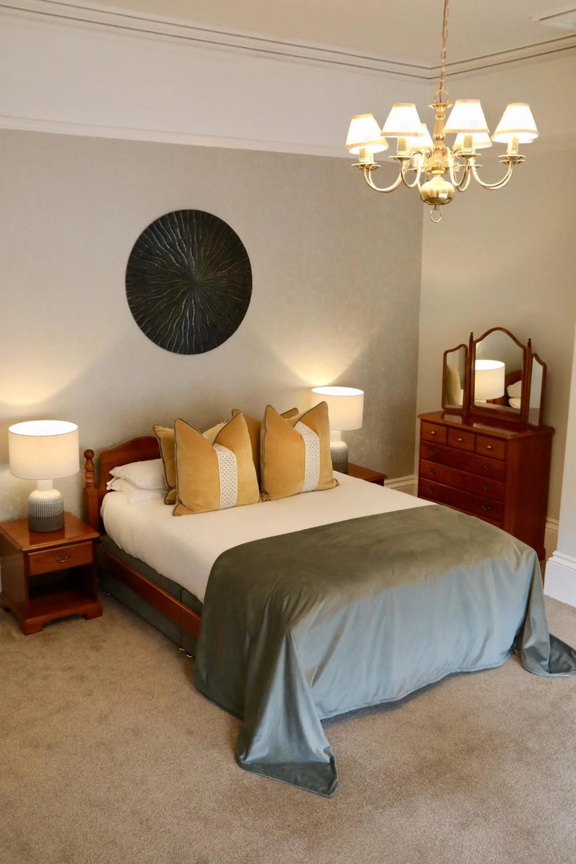 Bed in Farington Lodge Hotel