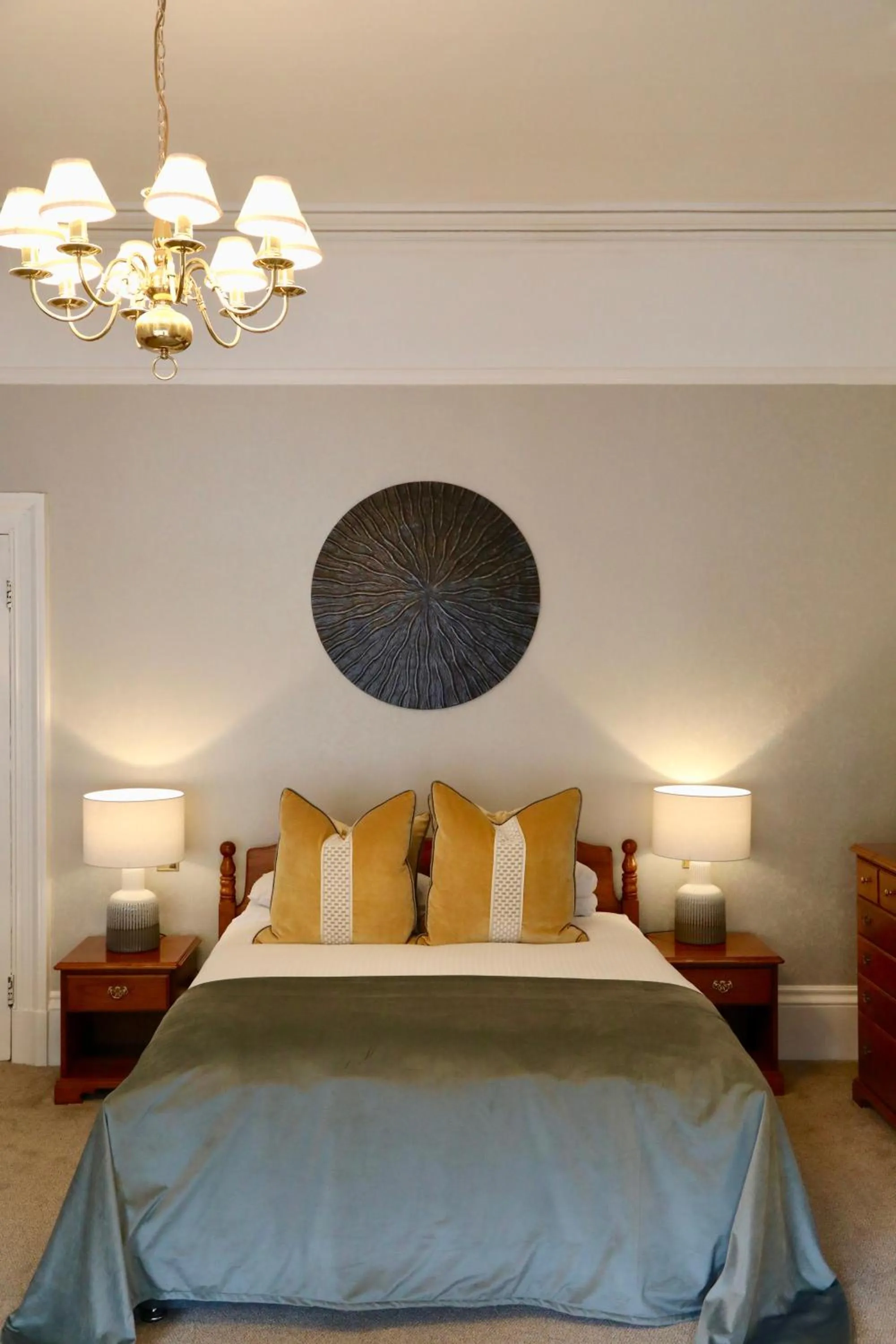 Bed in Farington Lodge Hotel