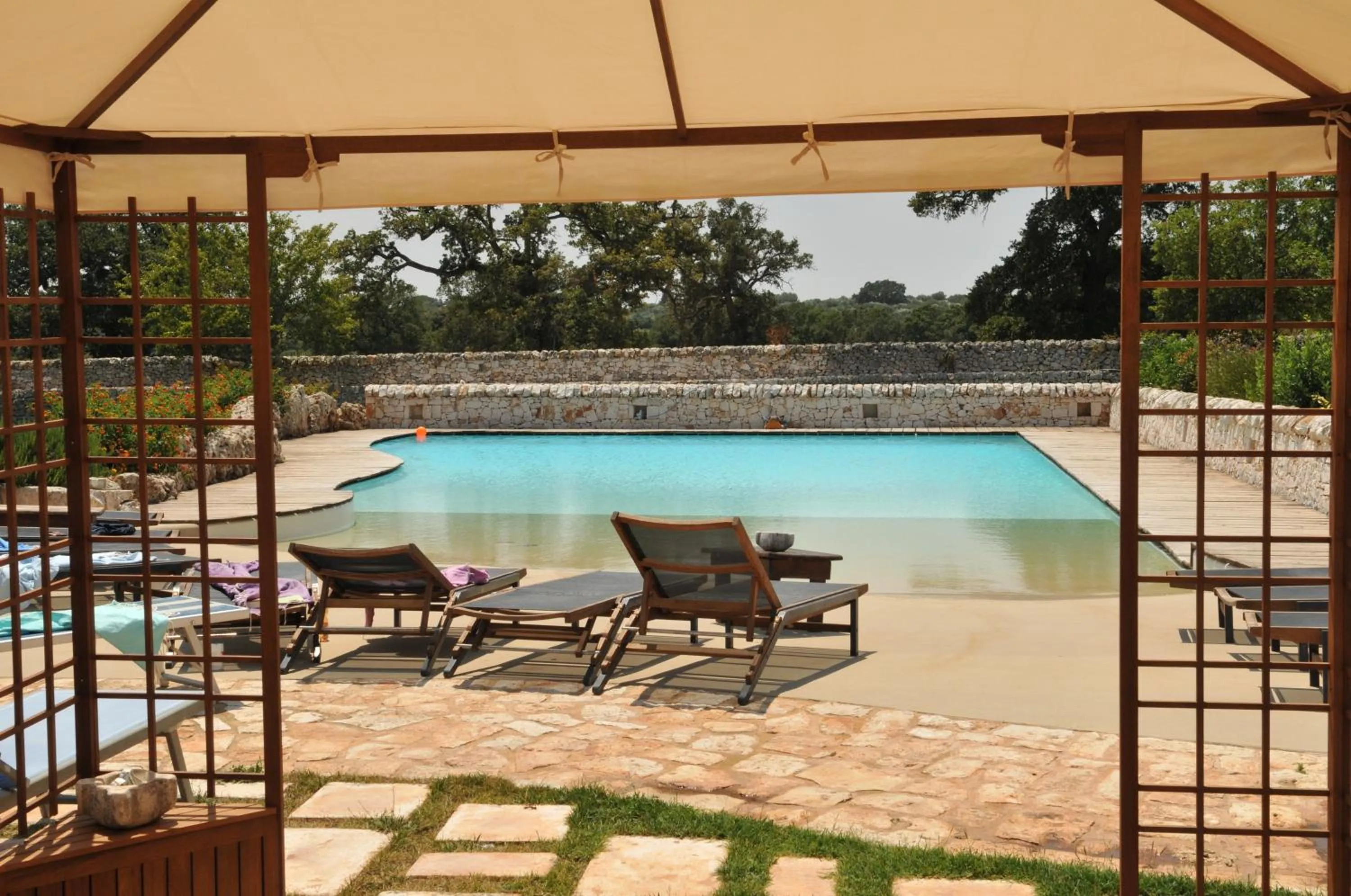 Swimming pool in Masseria Casina Vitale
