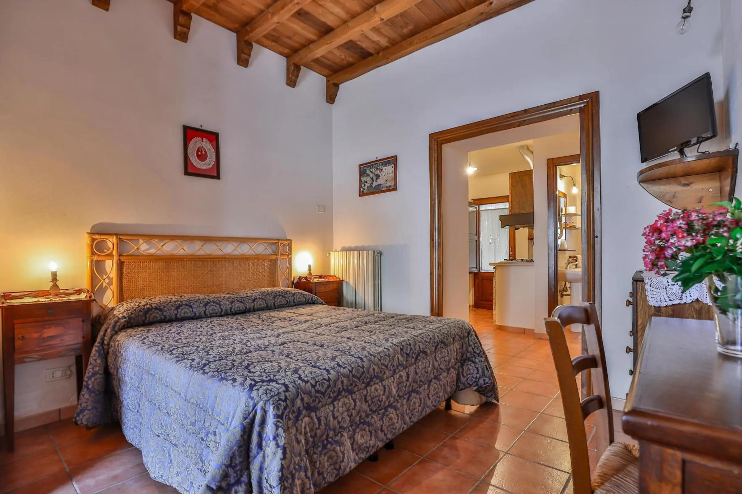 Bed in Masseria Casina Vitale