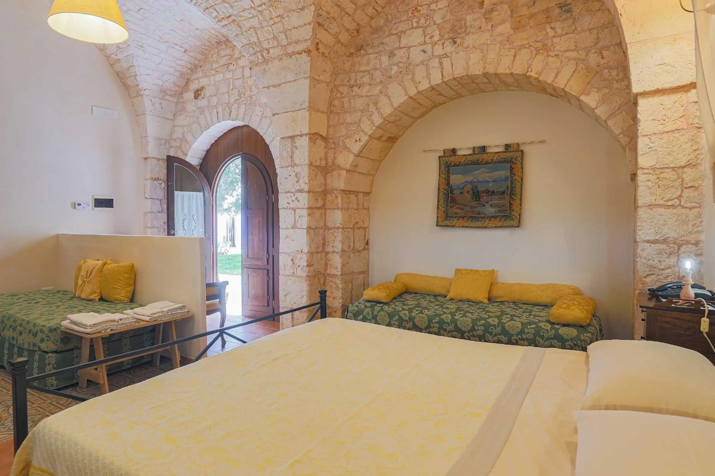 Bed in Masseria Casina Vitale