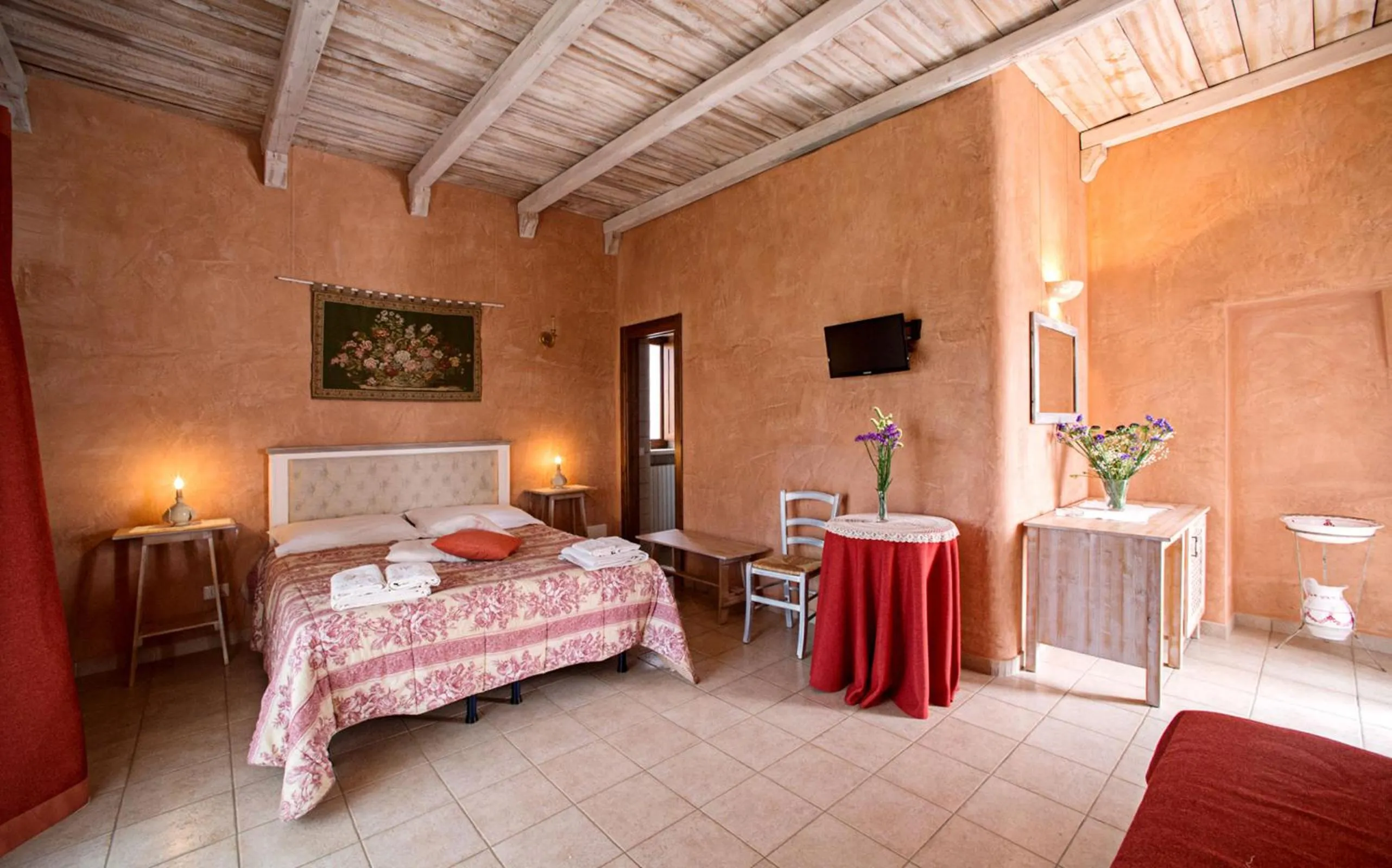 Bed in Masseria Casina Vitale