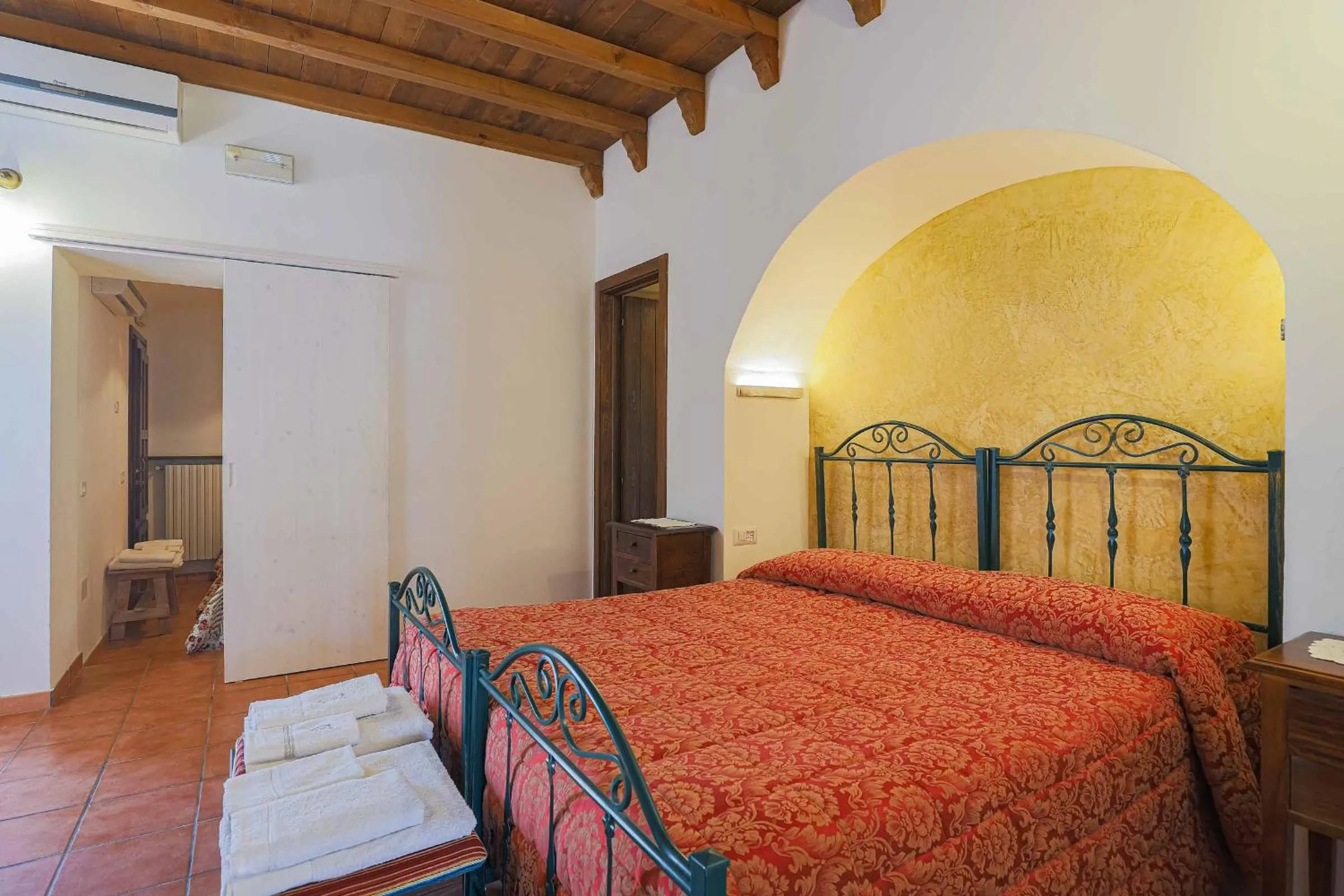 Bed in Masseria Casina Vitale