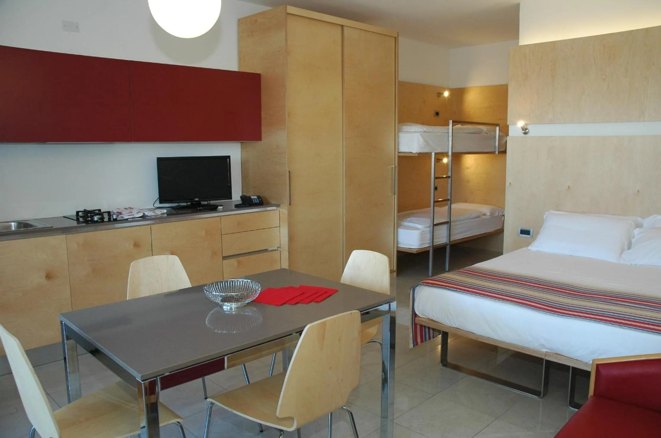 Photo of the whole room, Bed in Aparthotel Albatros