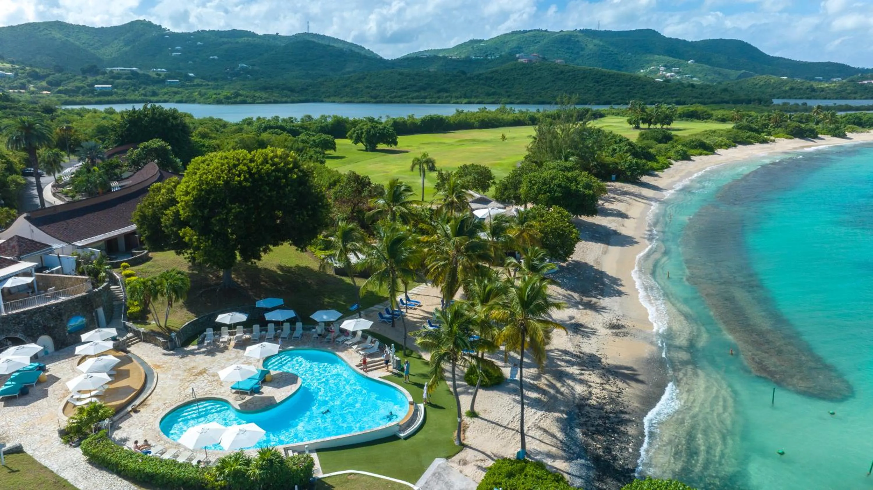 Swimming pool in The Buccaneer Beach & Golf Resort