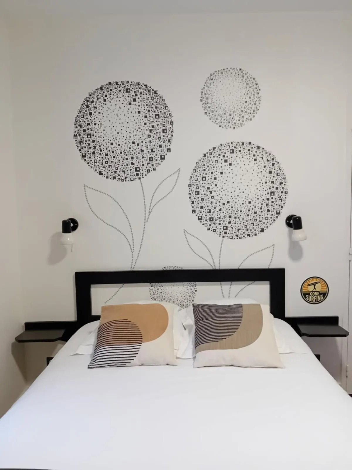 Bed in Hôtel de la Plage