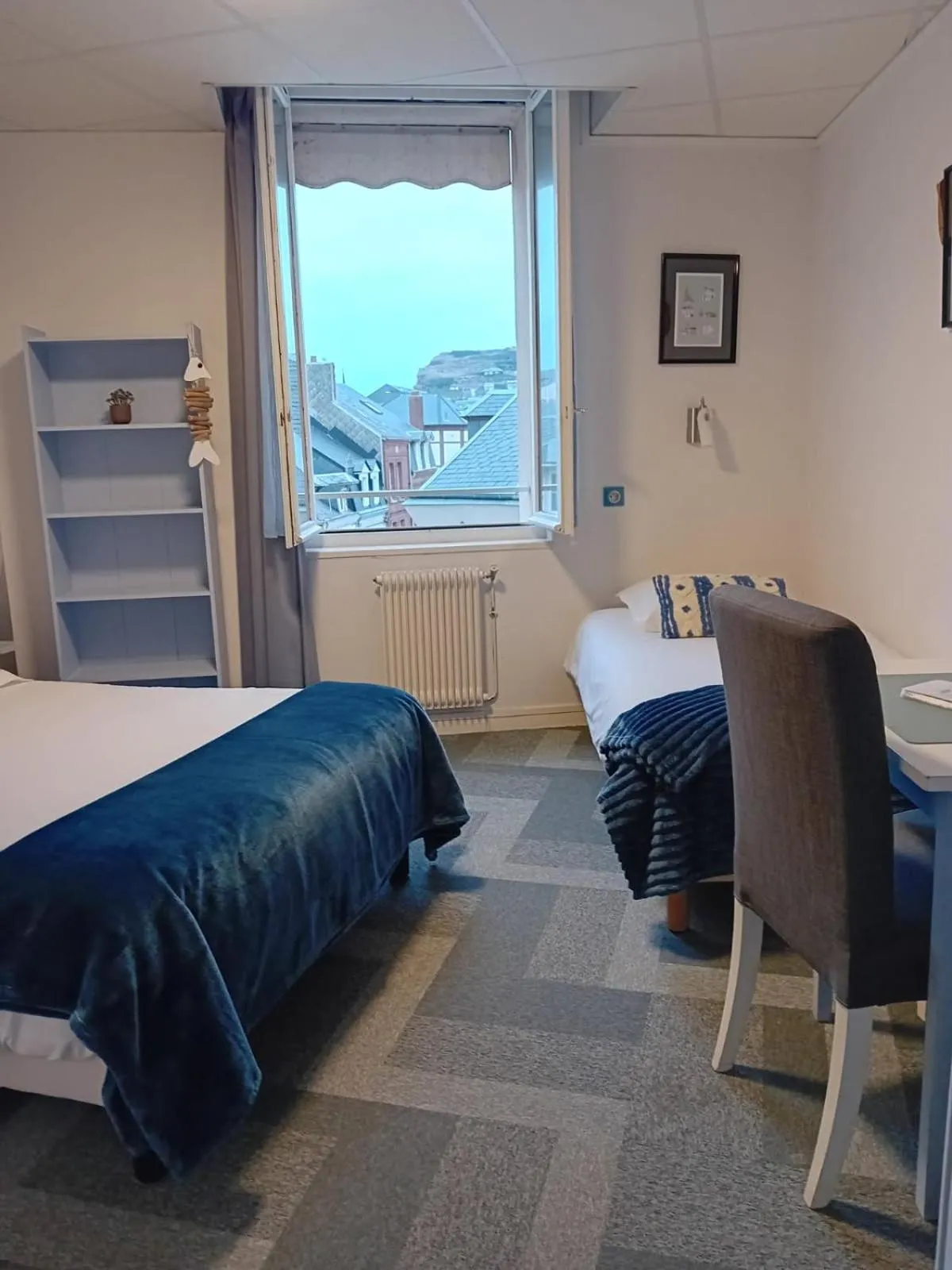 Bed in Hôtel de la Plage