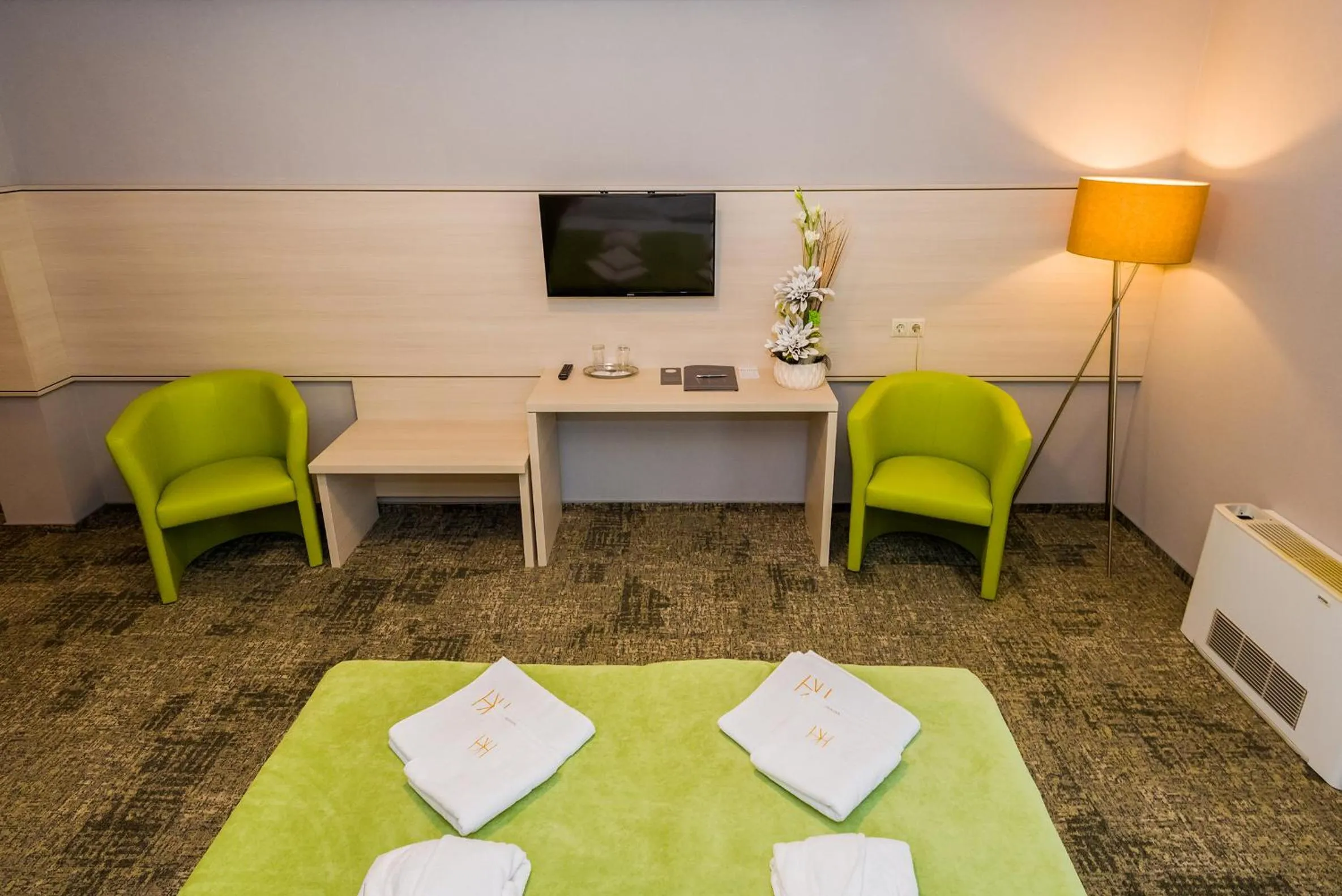 Bed in Hotel Kamilla