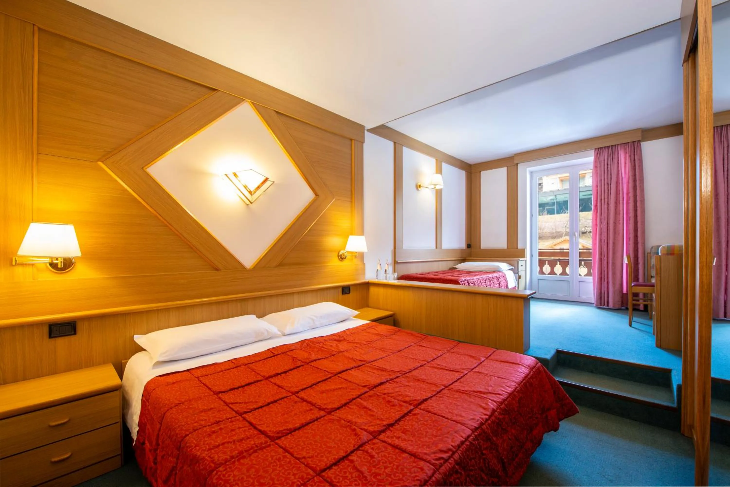 Bedroom, Bed in Hotel La Serenella