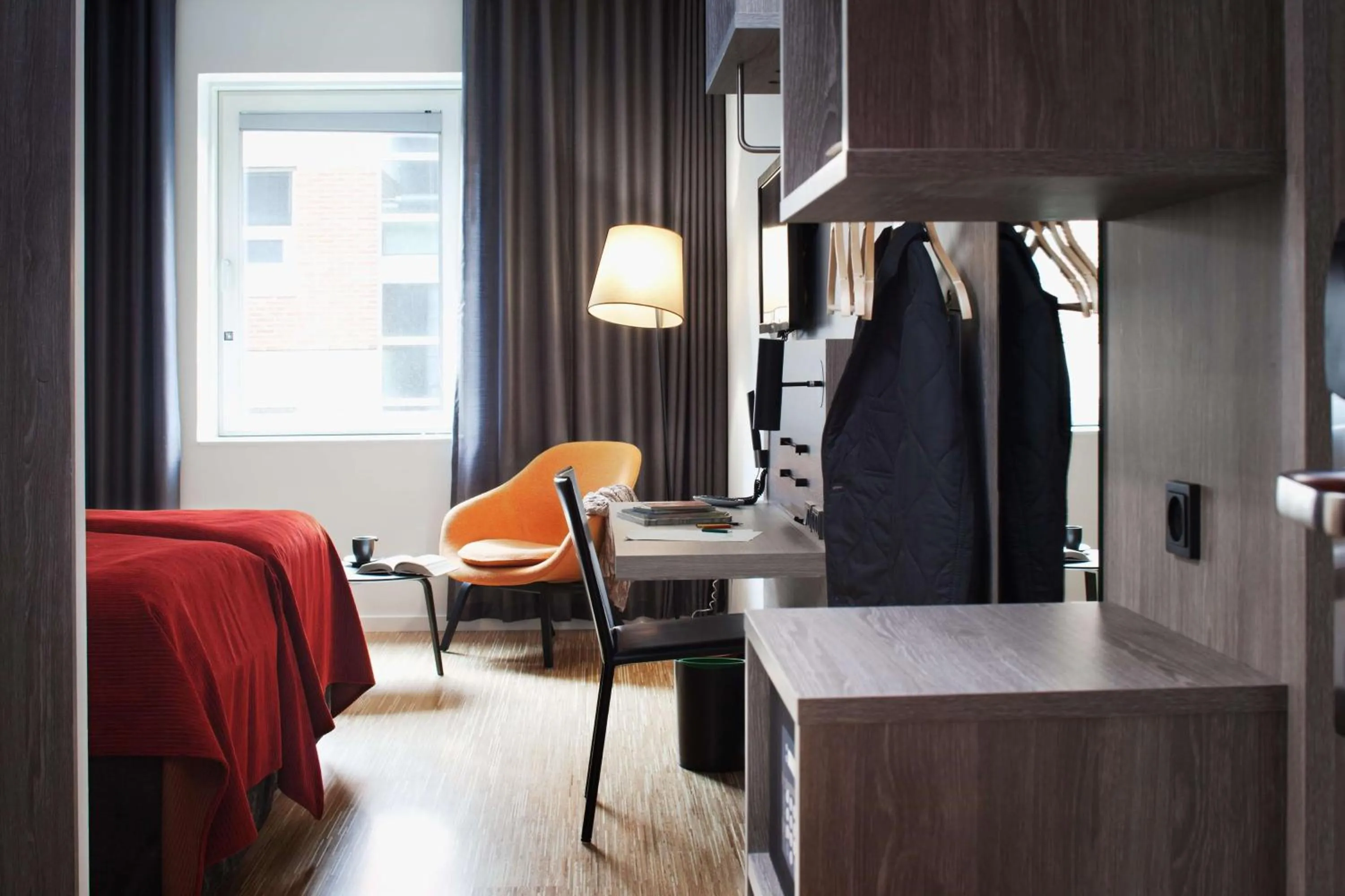 Bedroom, Bed in Scandic Aarhus City