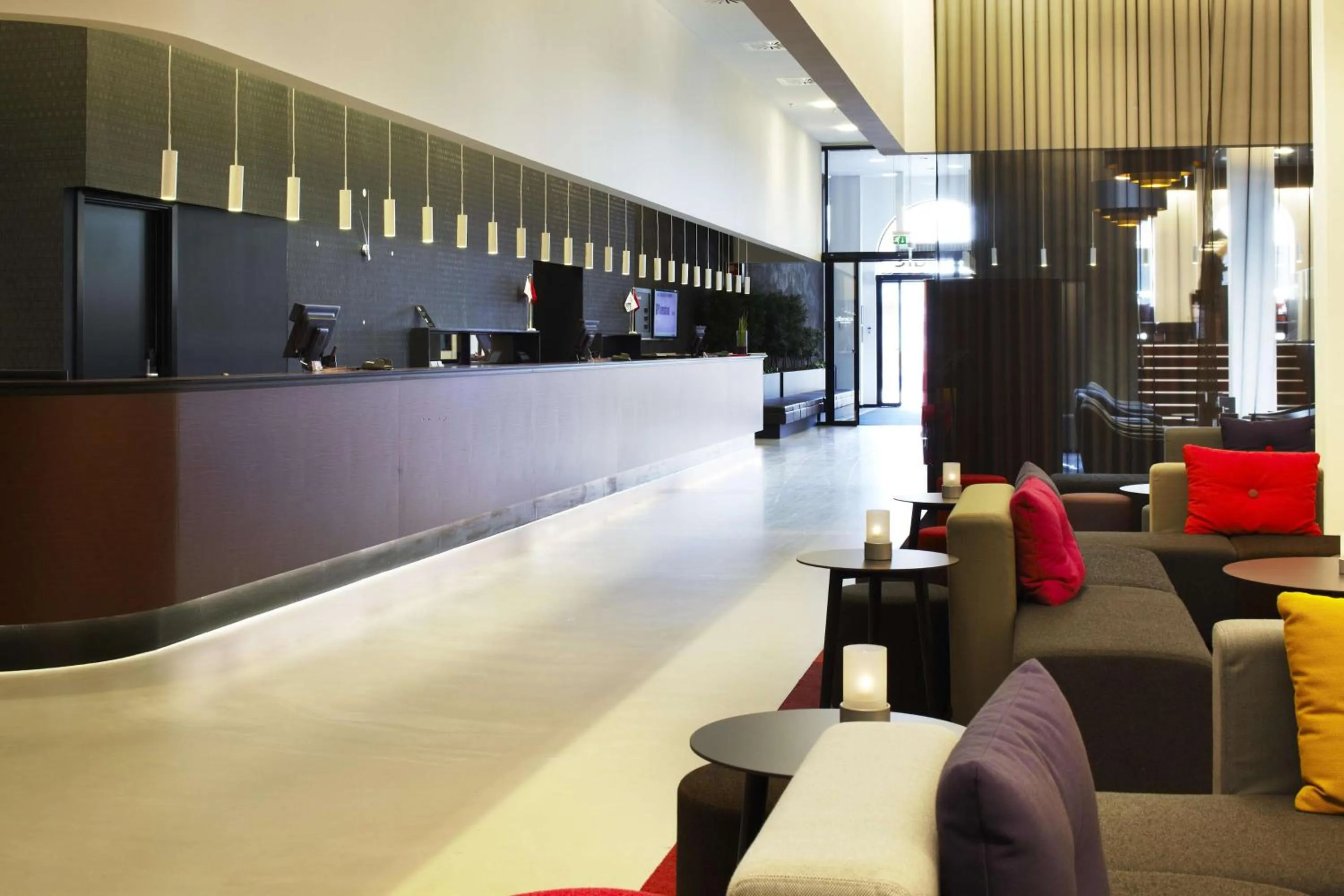 Lobby or reception in Scandic Aarhus City