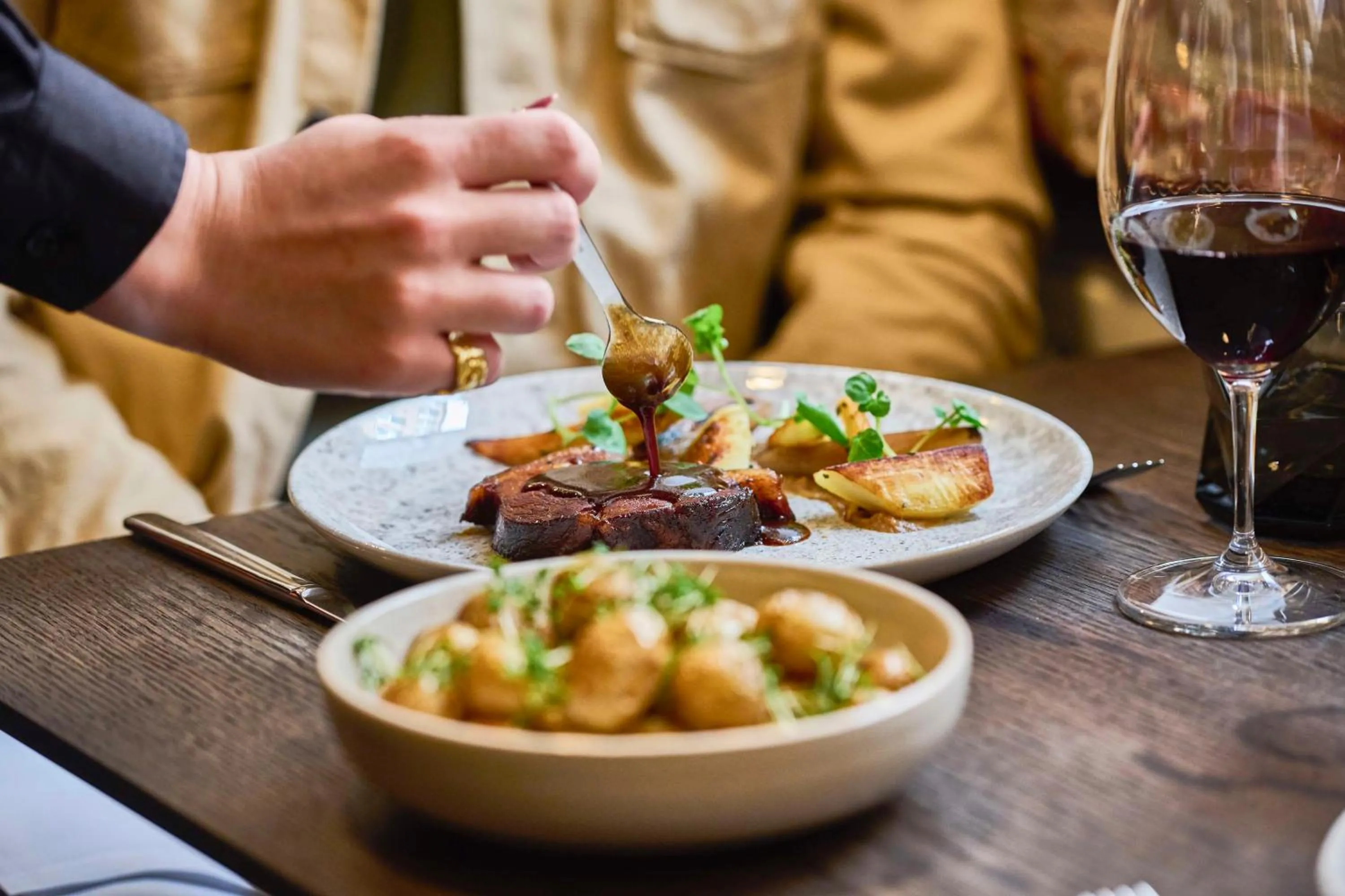 Restaurant/places to eat in Scandic Aarhus City