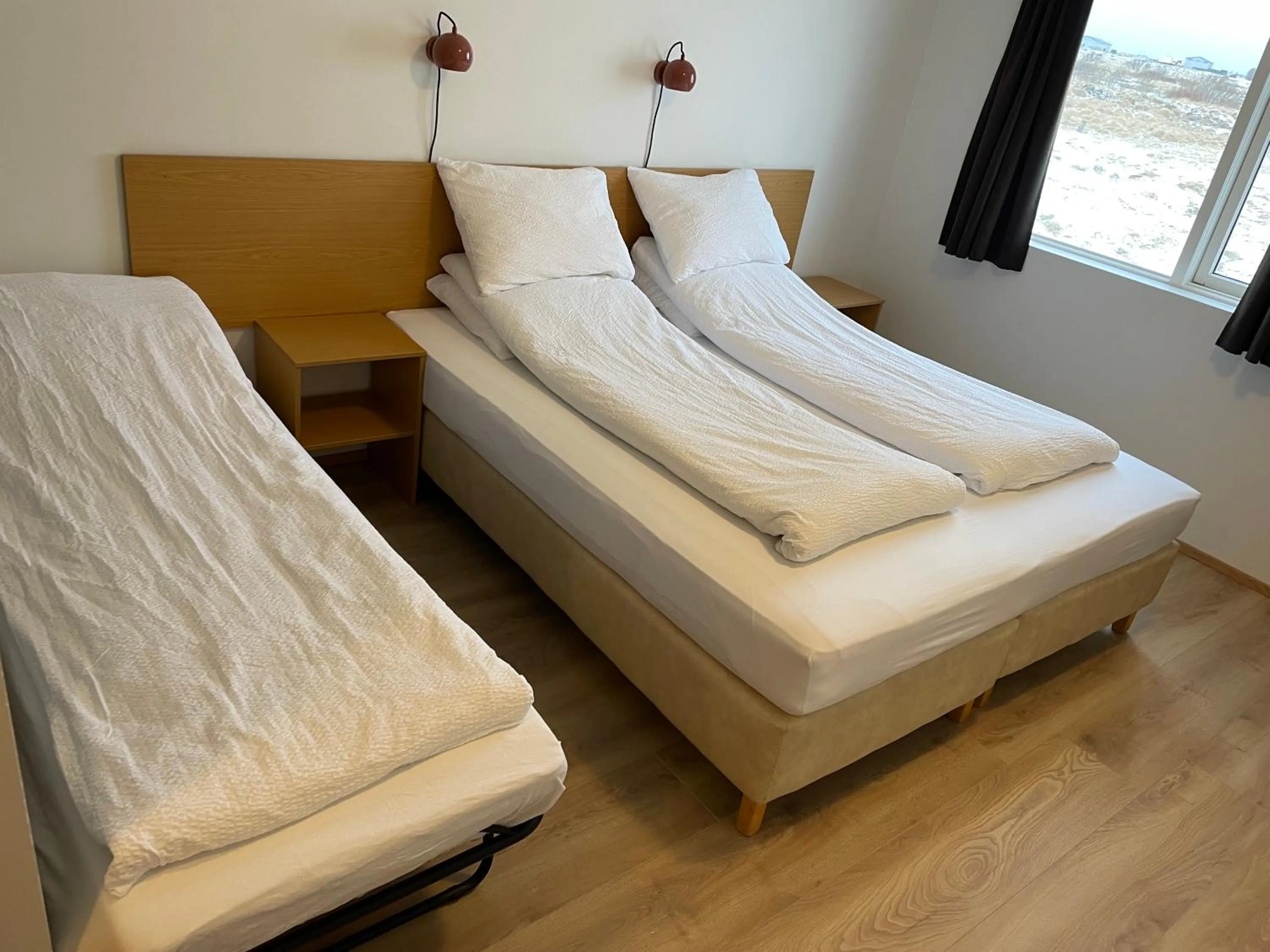 Property building, Bed in Lambastadir Guesthouse