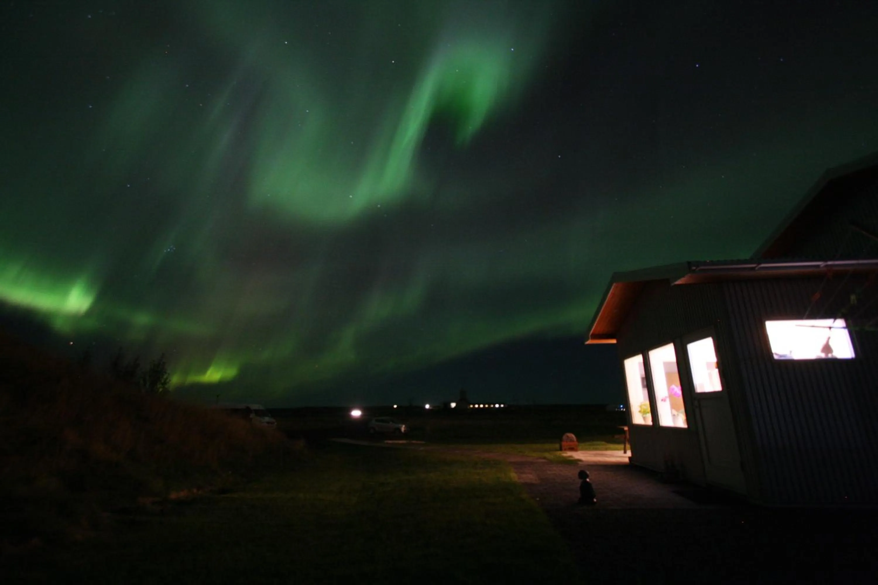 Facade/entrance in Lambastadir Guesthouse