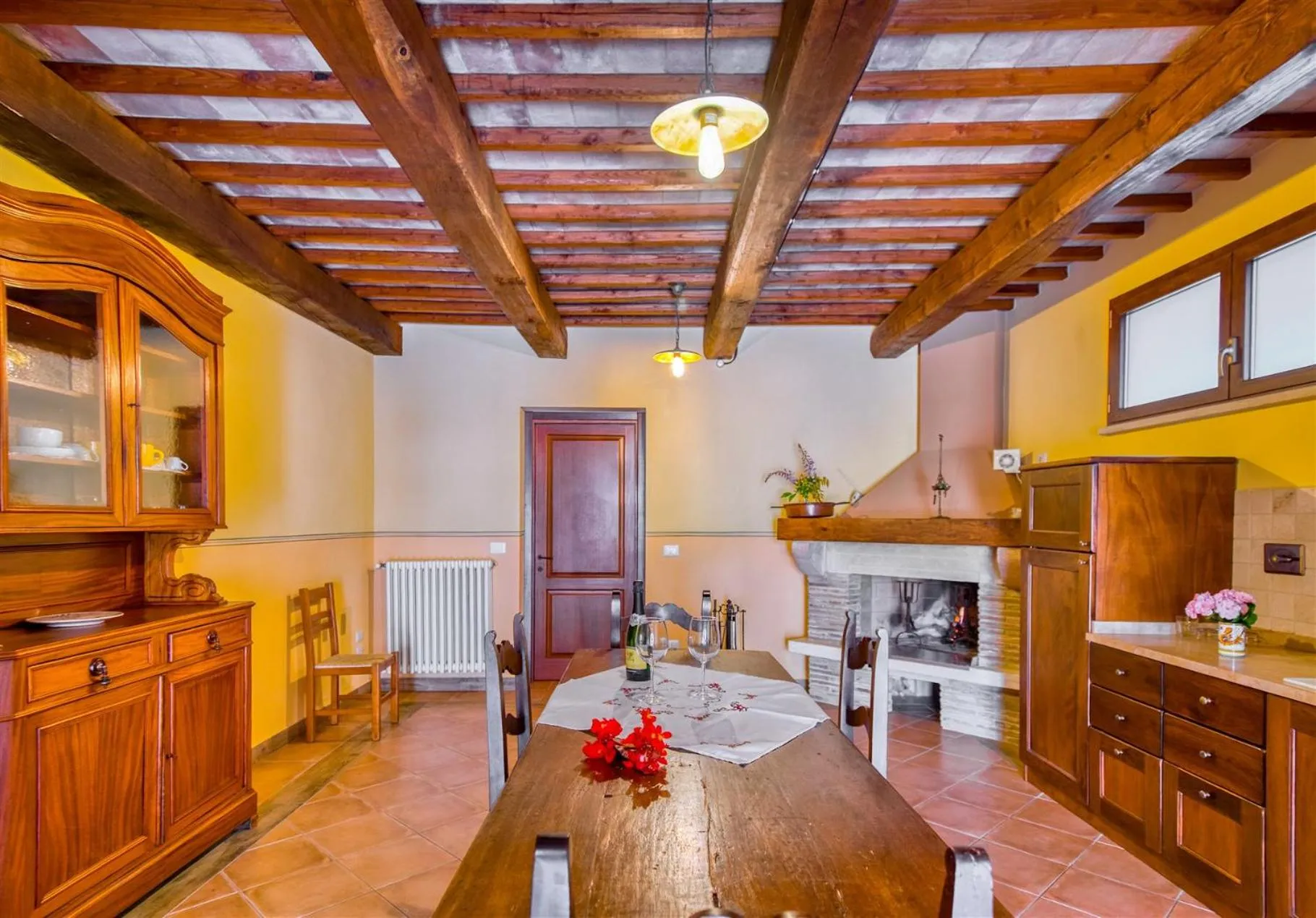 Kitchen or kitchenette in Casa Vacanze Residenza Bocci