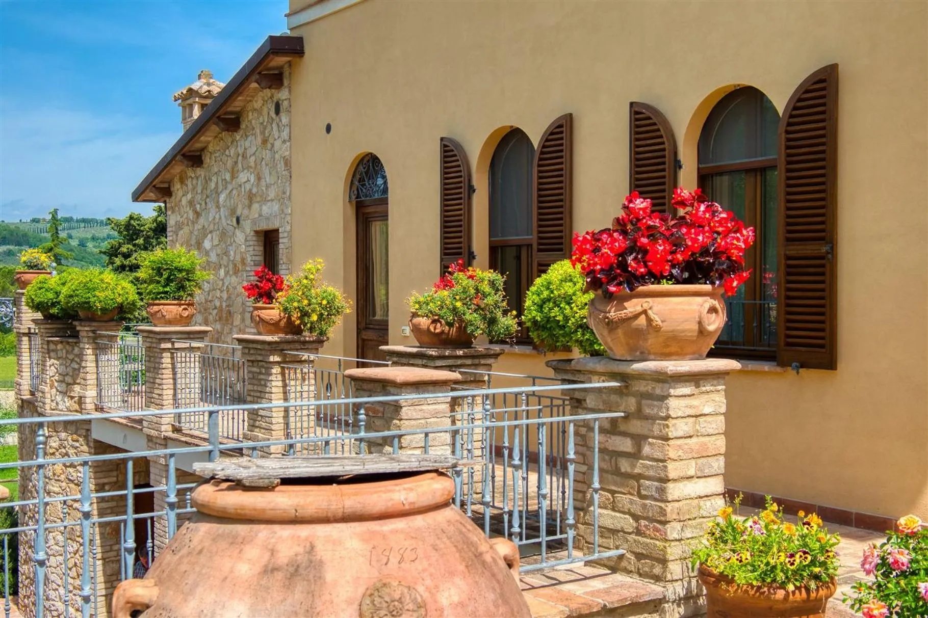 Balcony/Terrace in Casa Vacanze Residenza Bocci