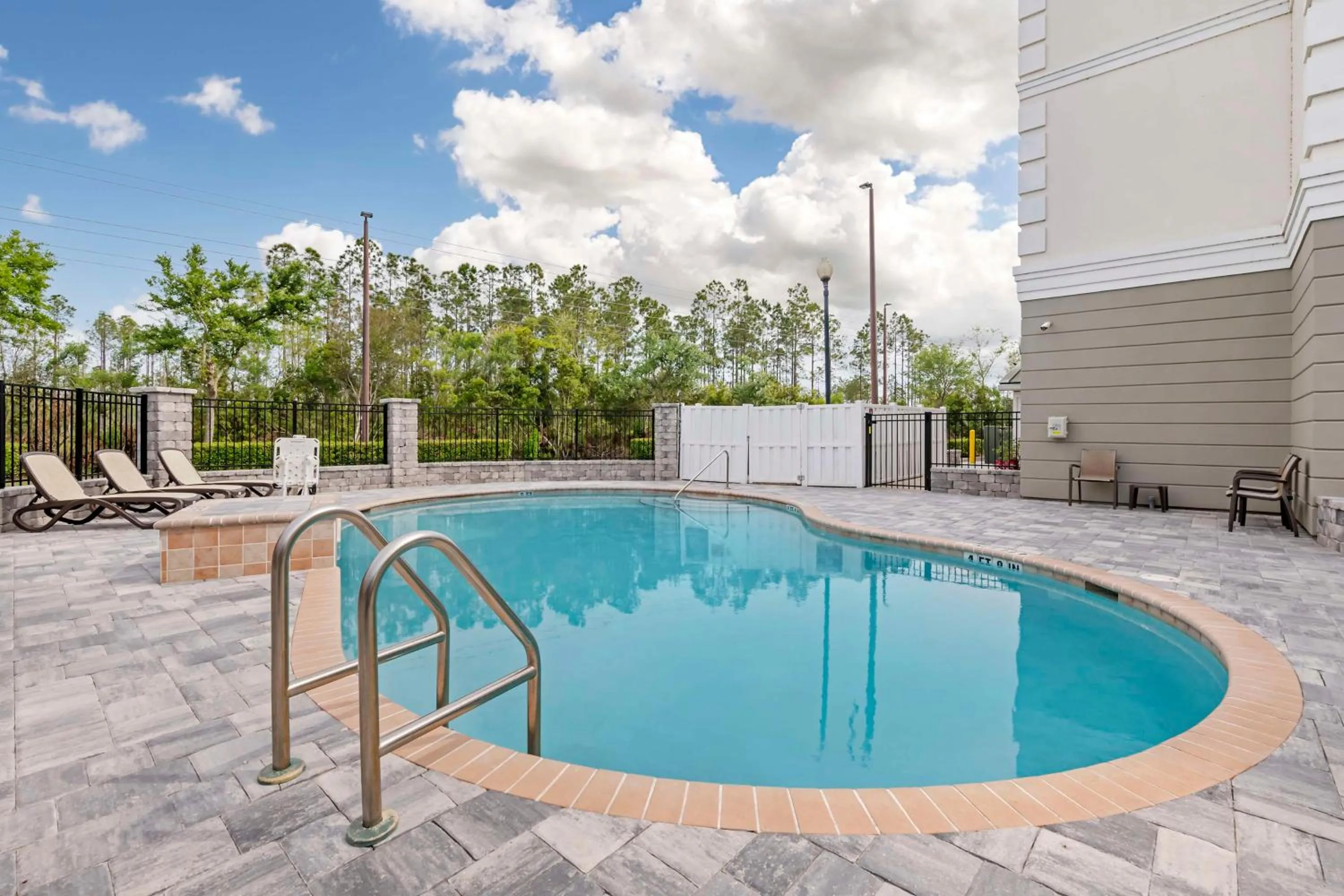 Pool view in Best Western Plus First Coast Inn and Suites