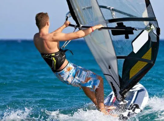 Windsurfing in Neot Golf Caesarea Garden Apartment