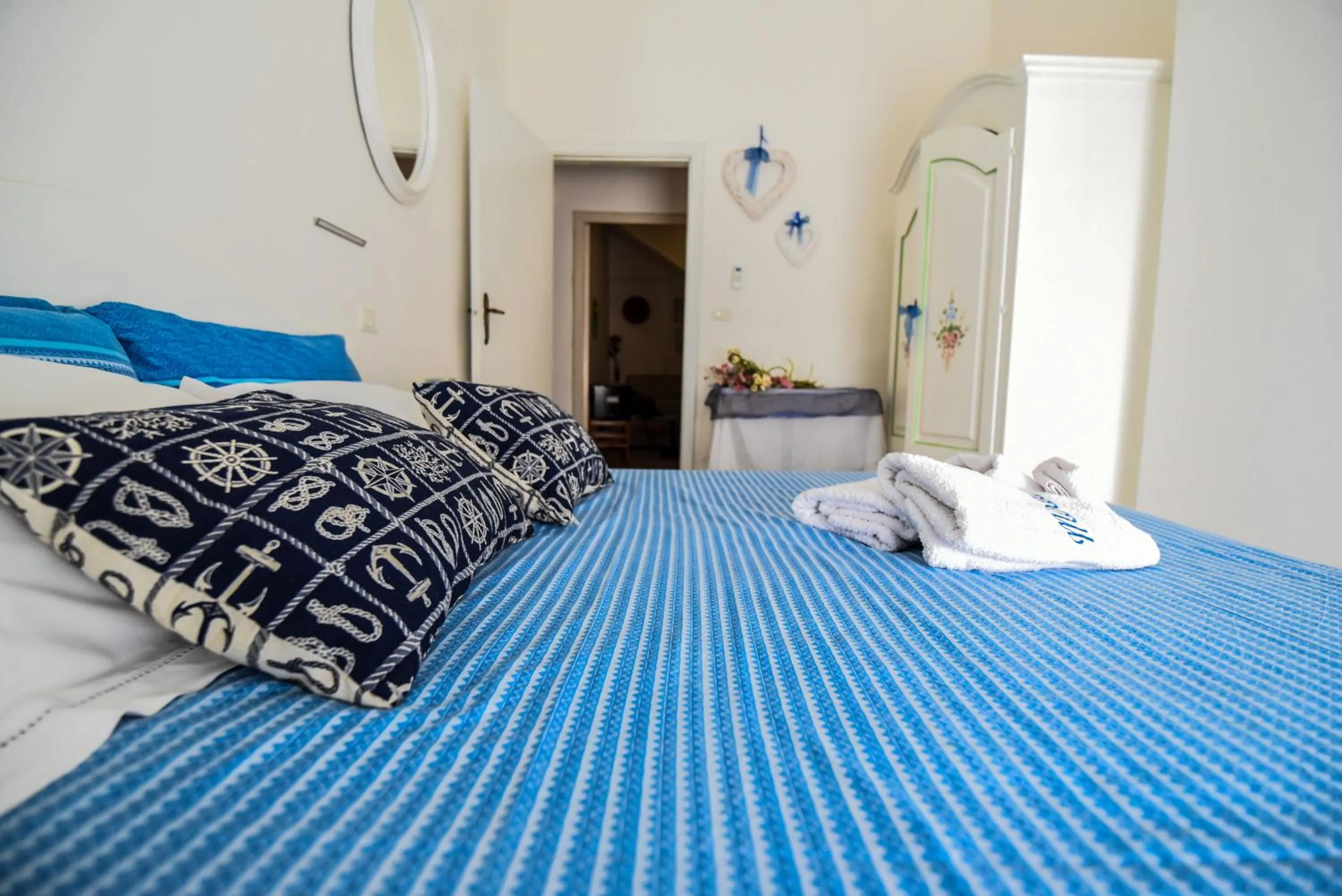 Photo of the whole room, Bed in B&B Miramare