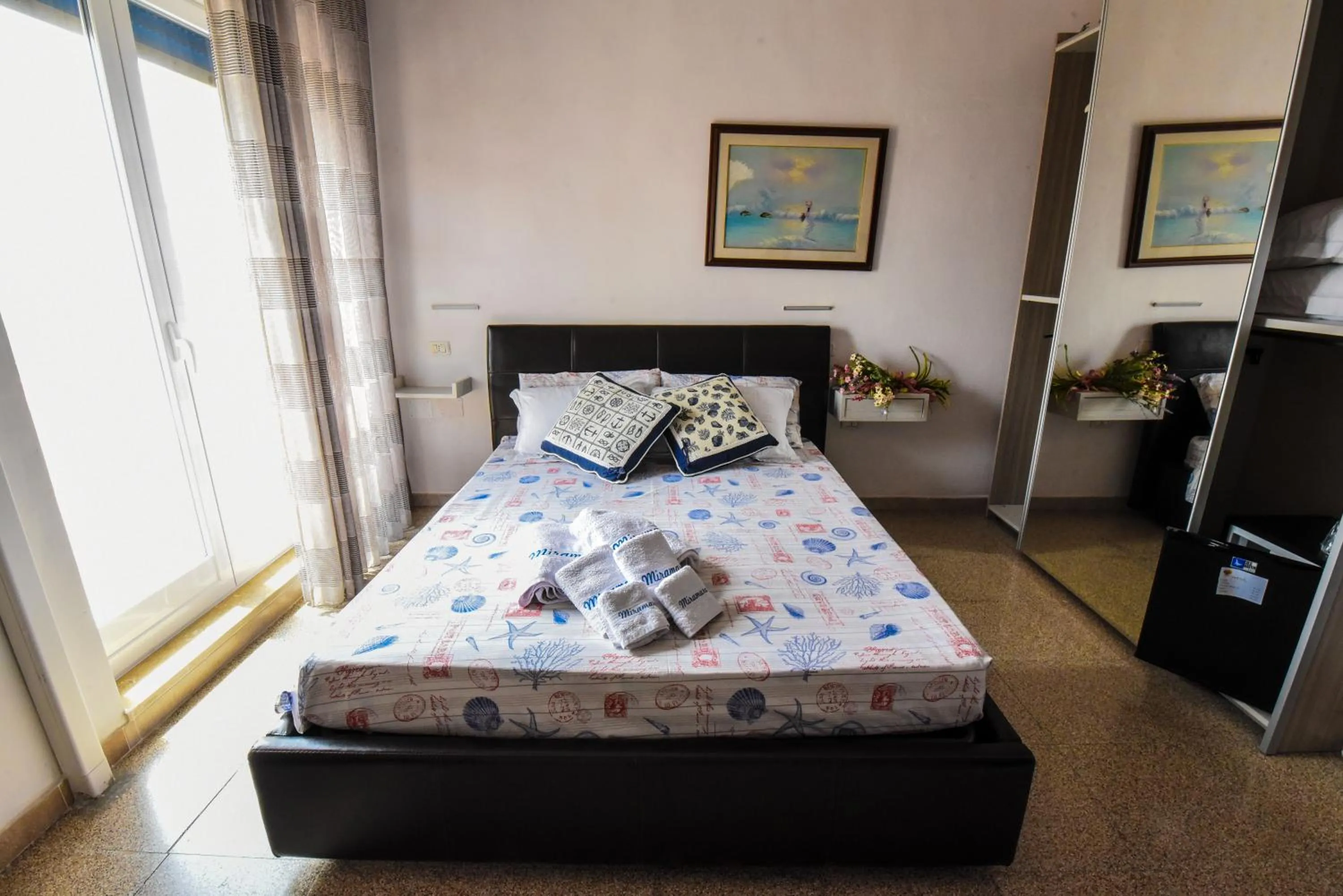 Photo of the whole room, Bed in B&B Miramare