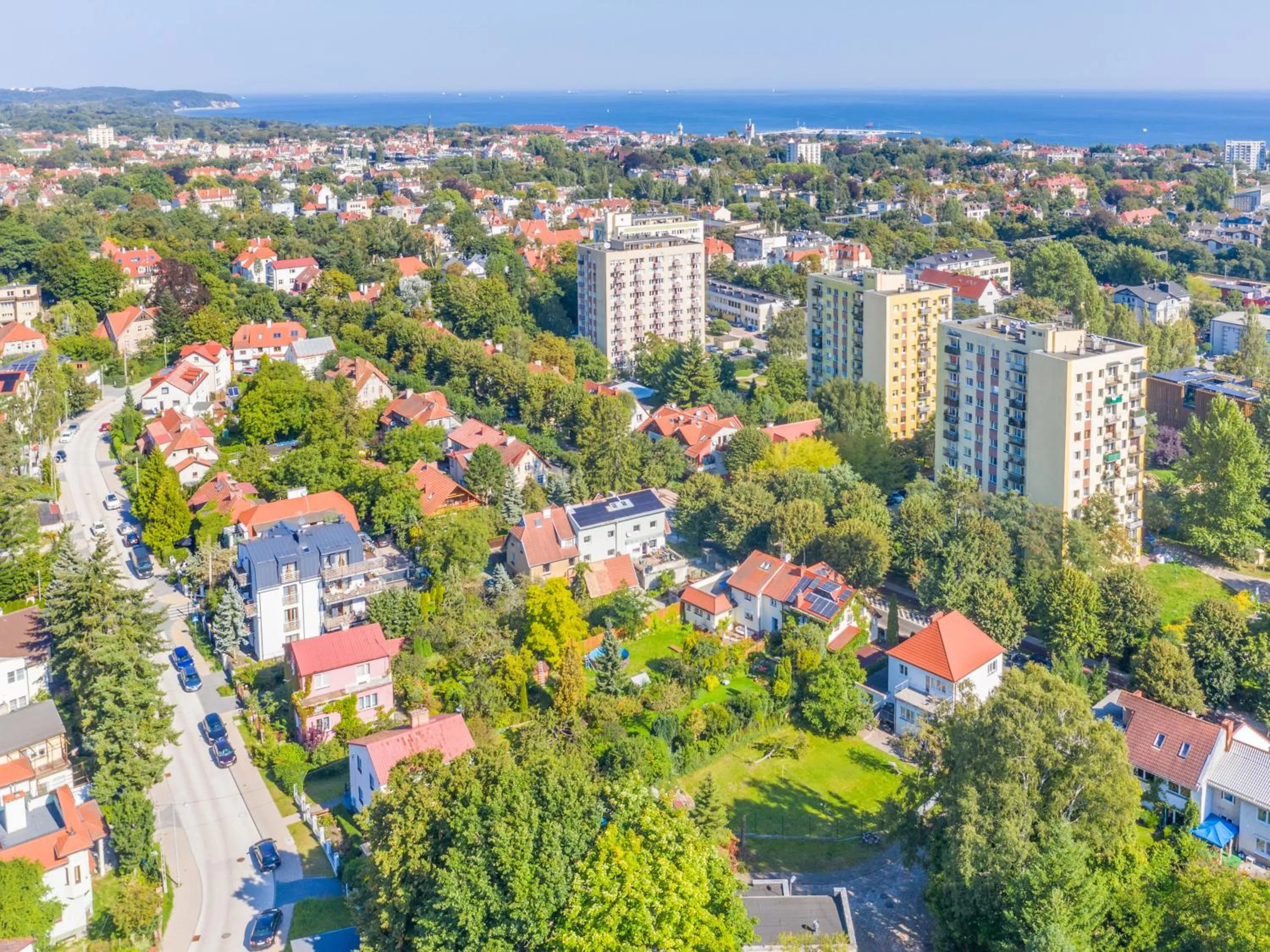 Bird's eye view in House Managers - Vintage Sopot